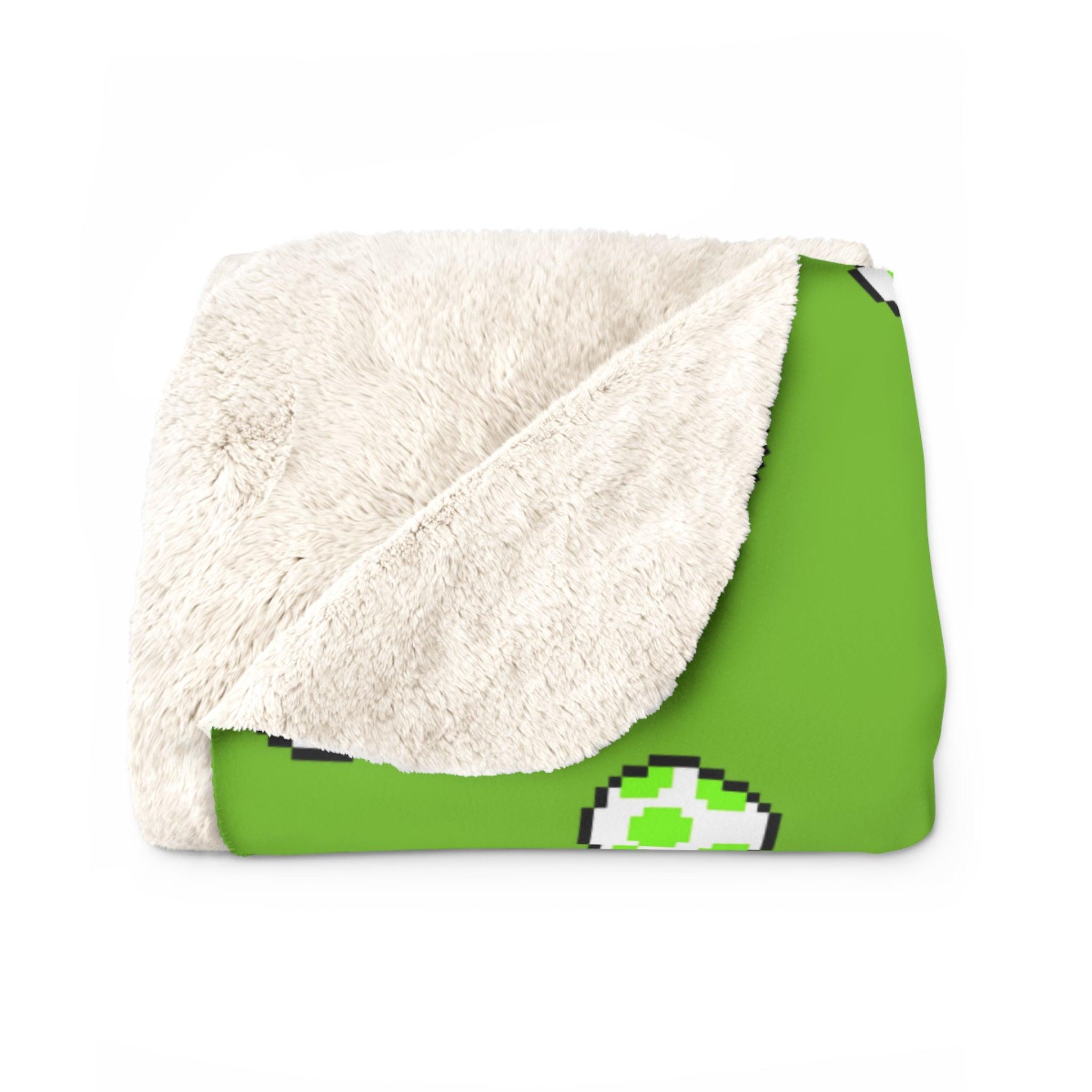 Sherpa Fleece Blanket - The Green Egg - Yukan Iconic