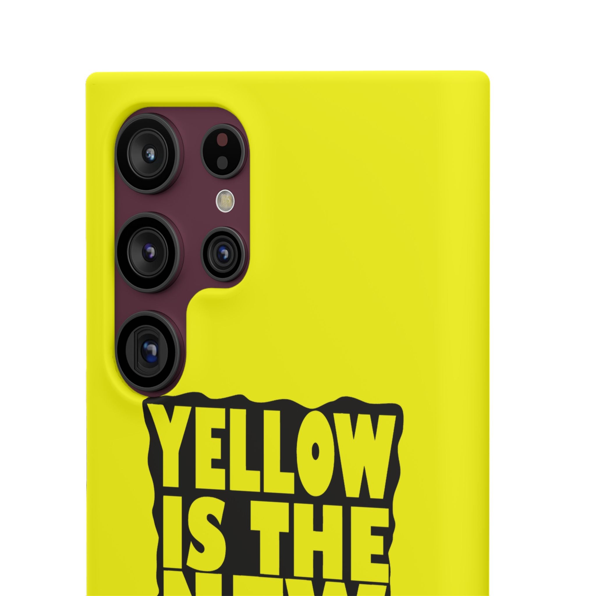 Snap Case - Yellow Is The New Black