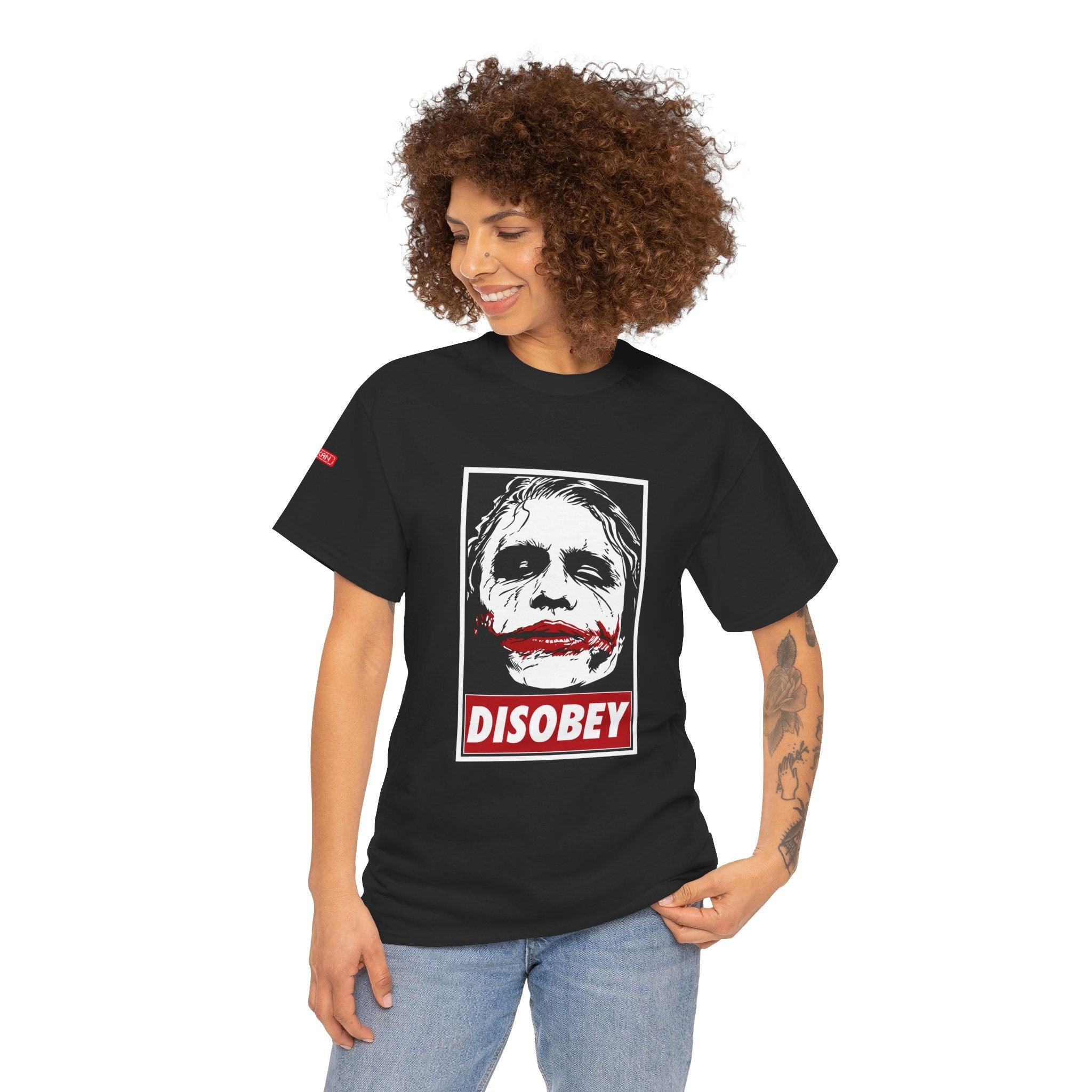 Unisex Heavy Cotton Tee - Disobey - Yukan Iconic