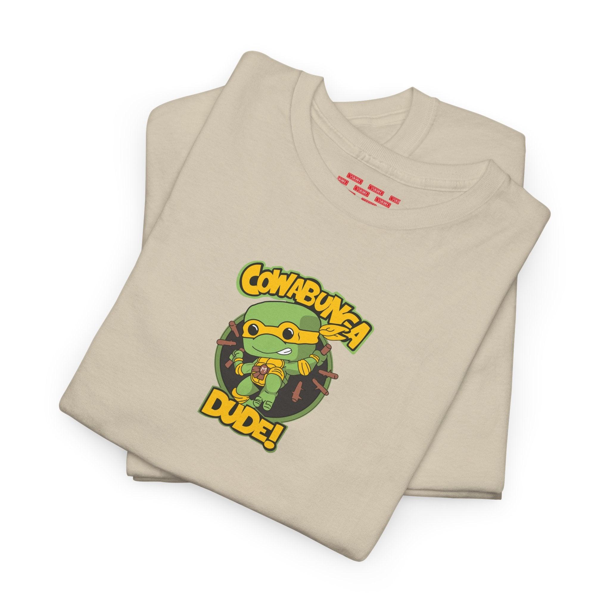 Unisex Heavy Cotton Tee - COWABUNGA! - Yukan Iconic