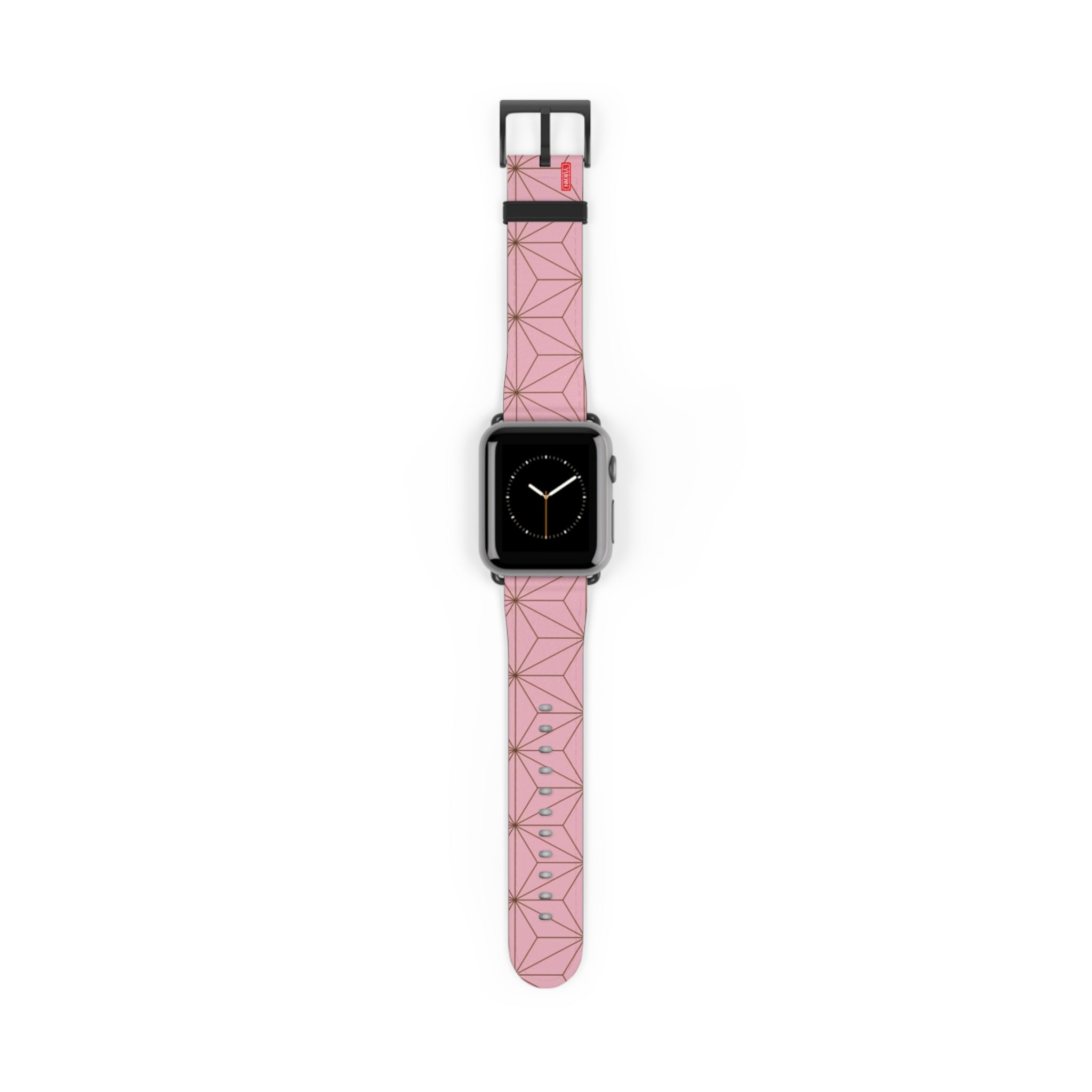 Lether Apple Watch Band - Kamado Nezuko Pattern - Yukan Iconic