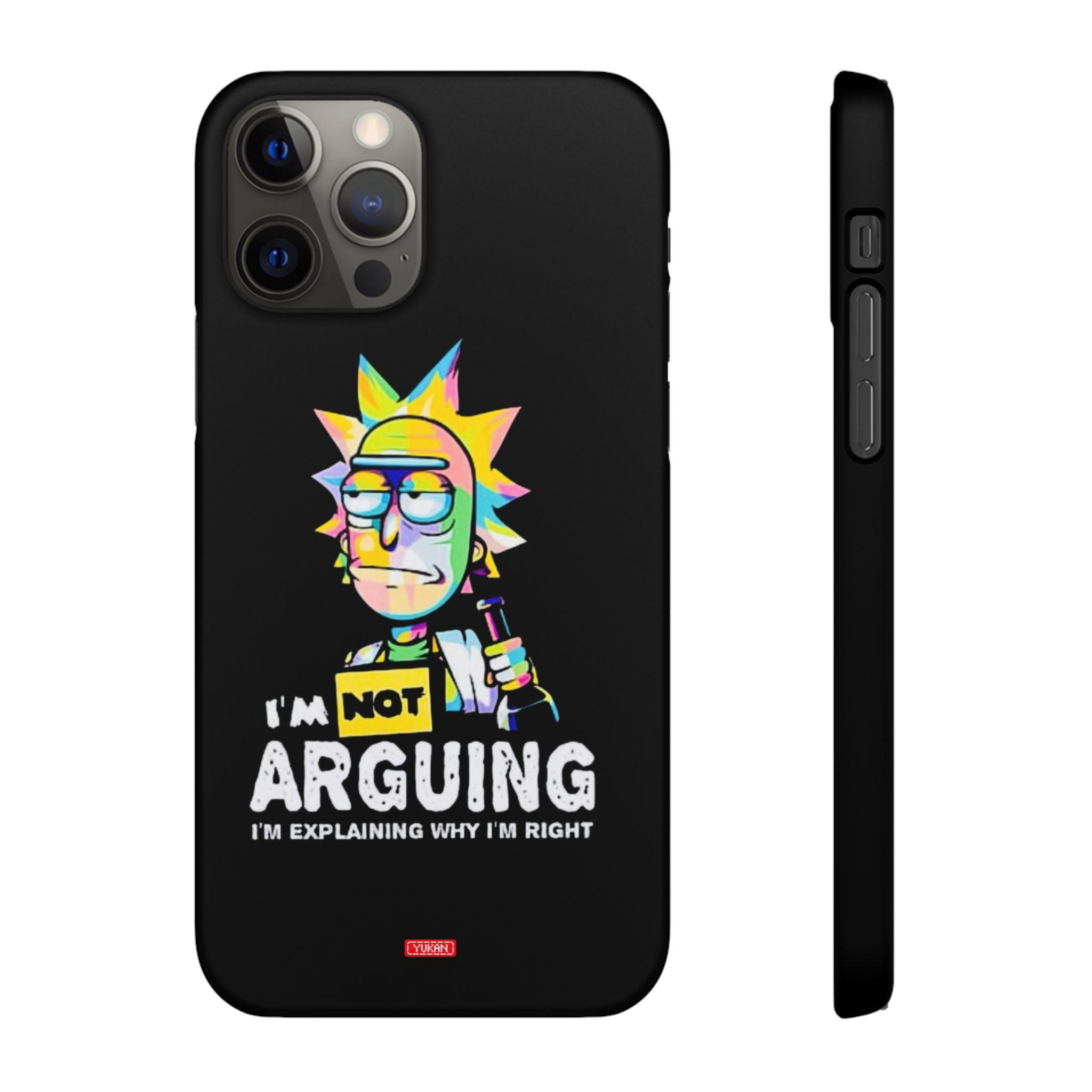 Snap Cases - "I Don't Arguing" - Yukan Iconic