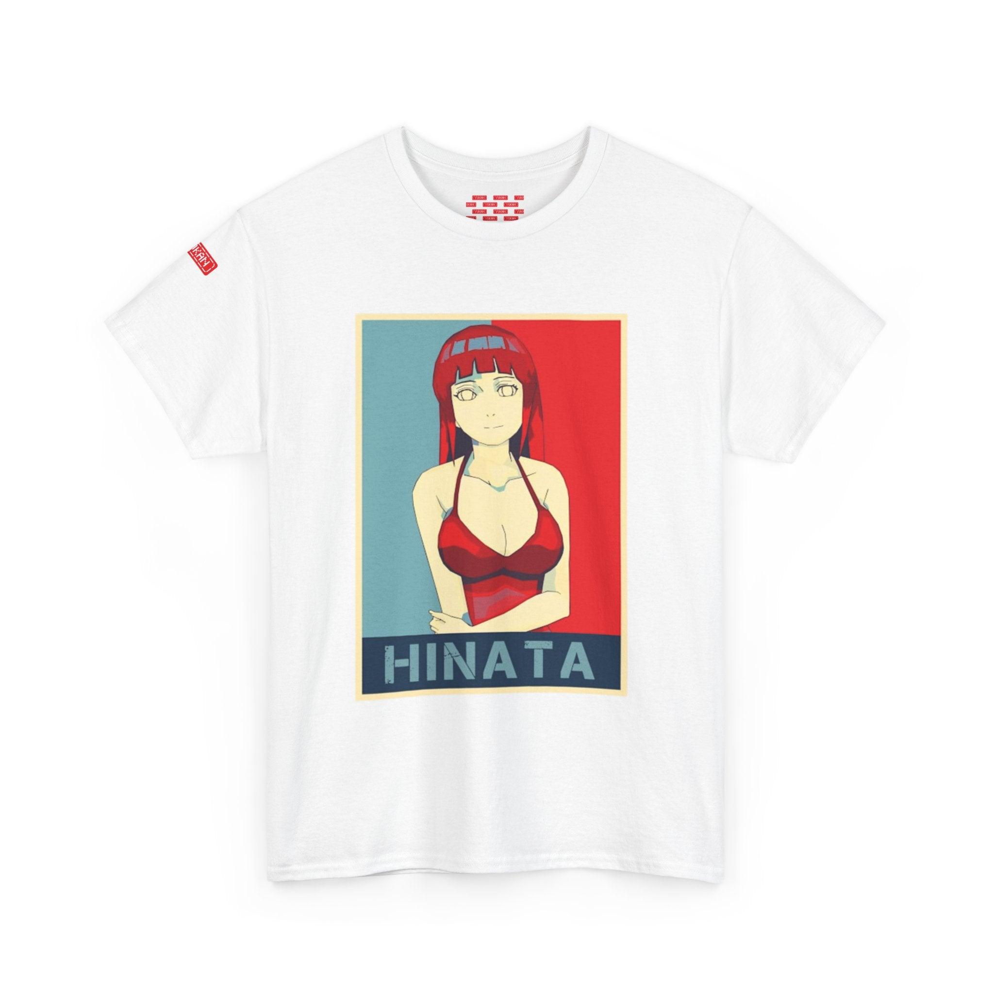 Unisex Heavy Cotton Tee - Hinata Waifu - Yukan Iconic