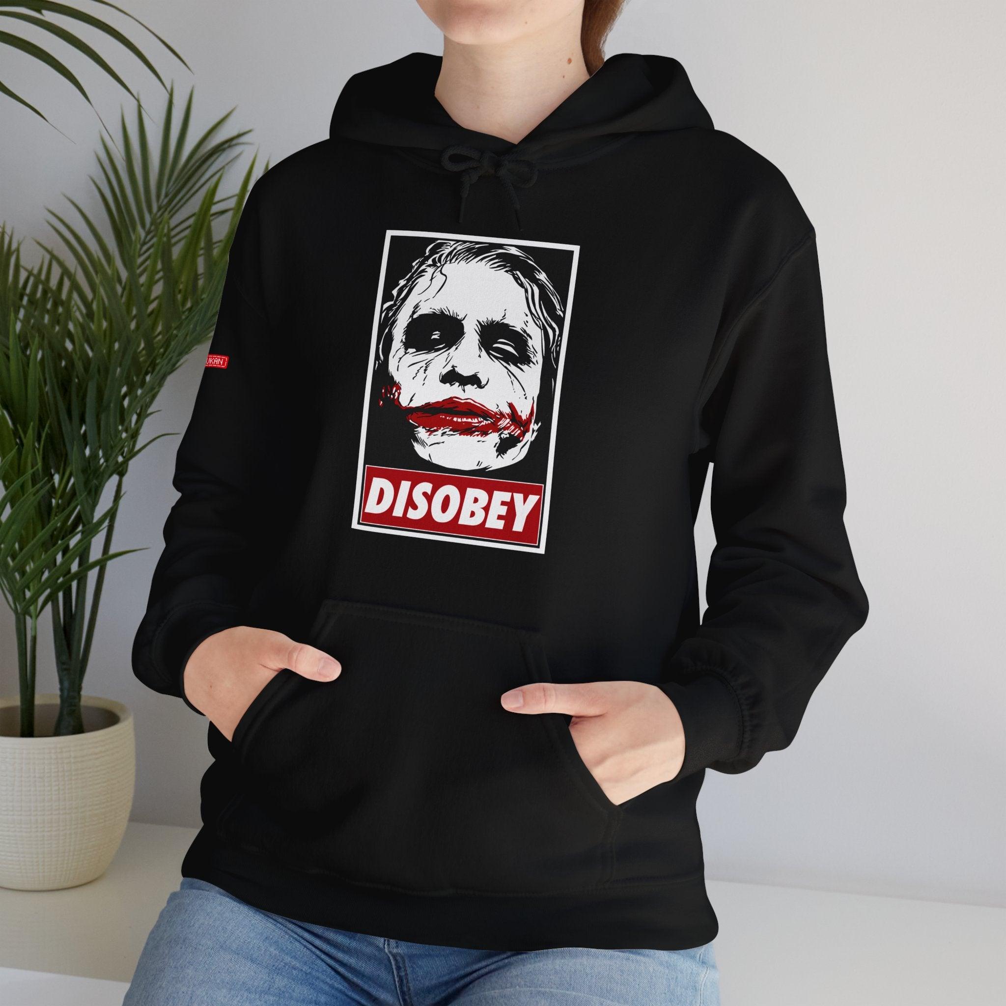 Hoodie | DC Comics - The Joker Disobey | Dark Edition - Yukan Iconic