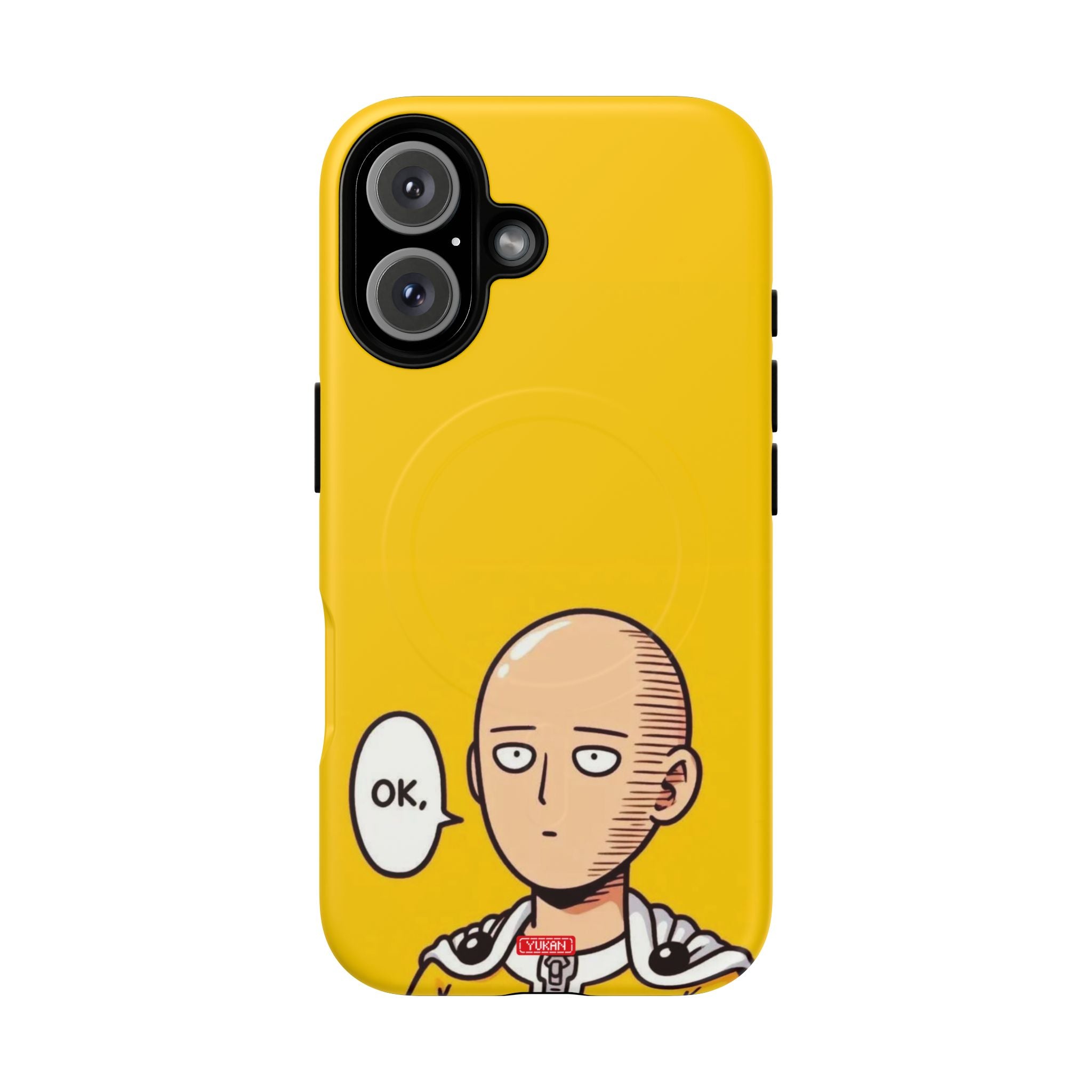 Tough MagSafe Case - One Punch Man "OK" - Yukan Iconic