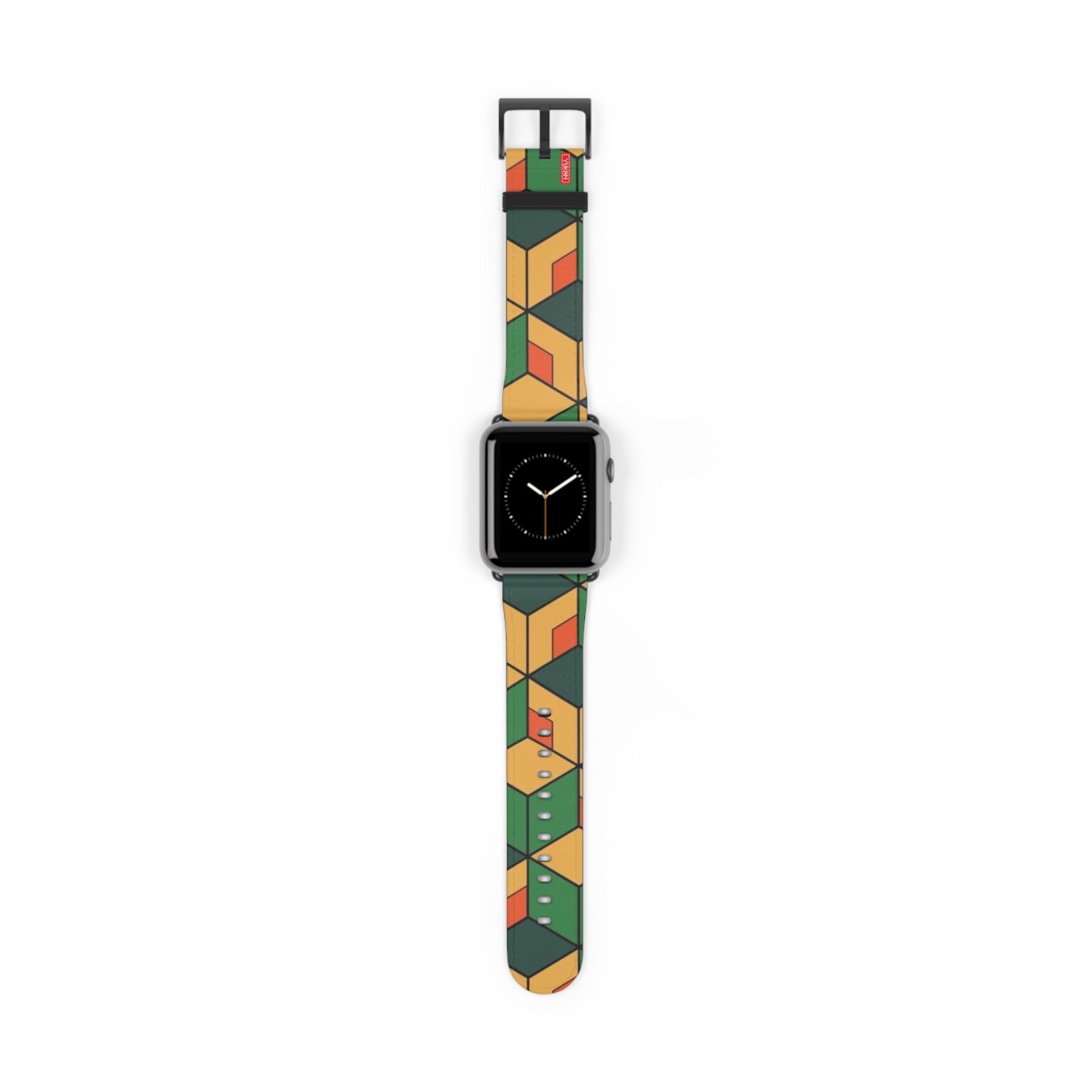 Lether Apple Watch Band - Gyu Pattern