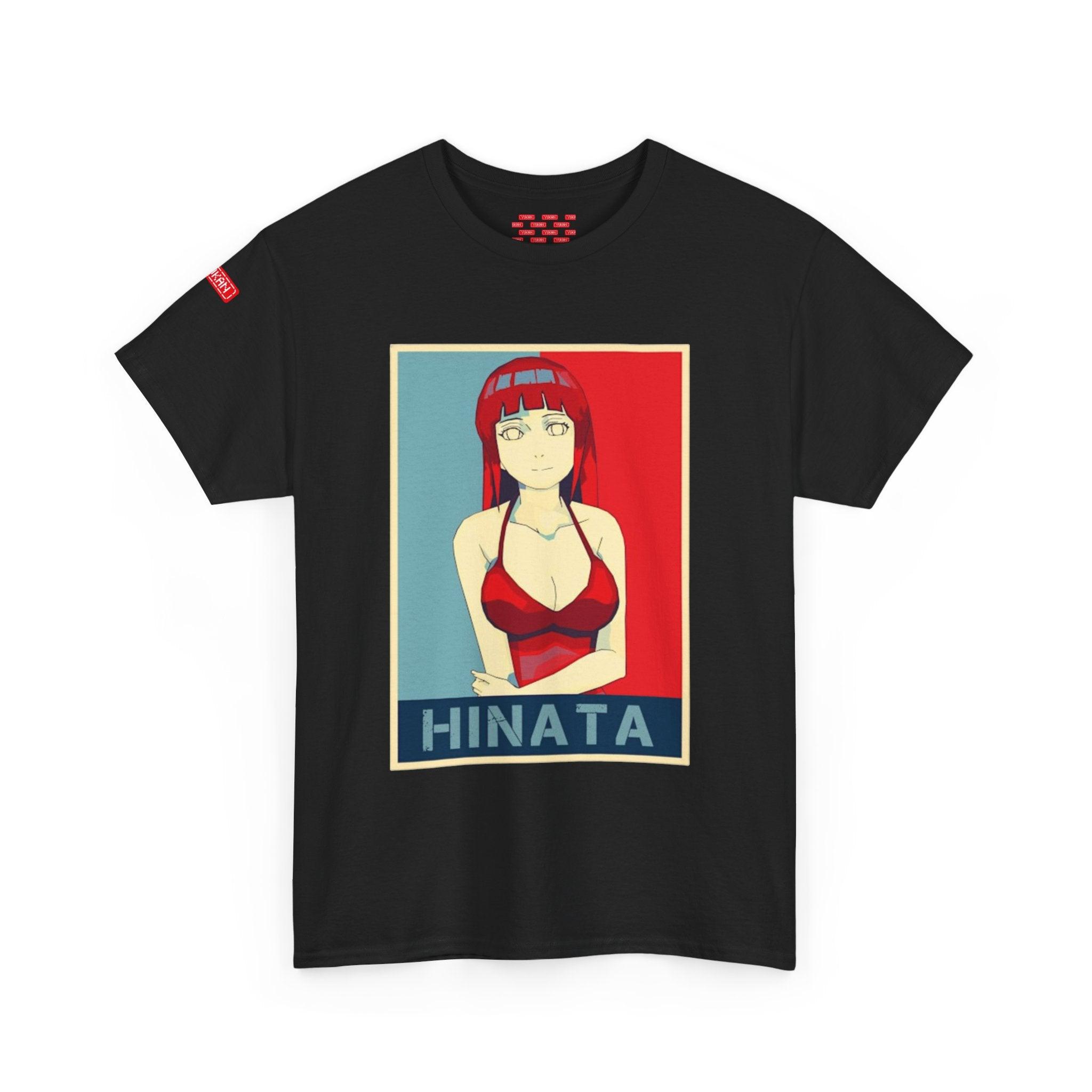 Unisex Heavy Cotton Tee - Hinata Waifu - Yukan Iconic