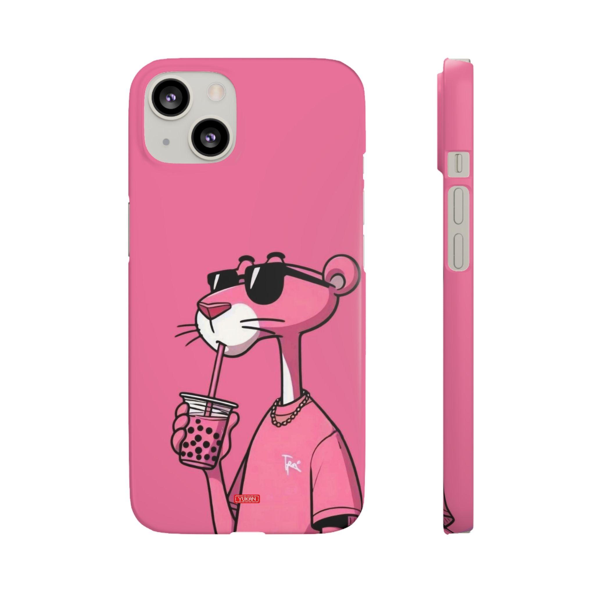 Snap Cases - Pink Bubble Tea - Yukan Iconic