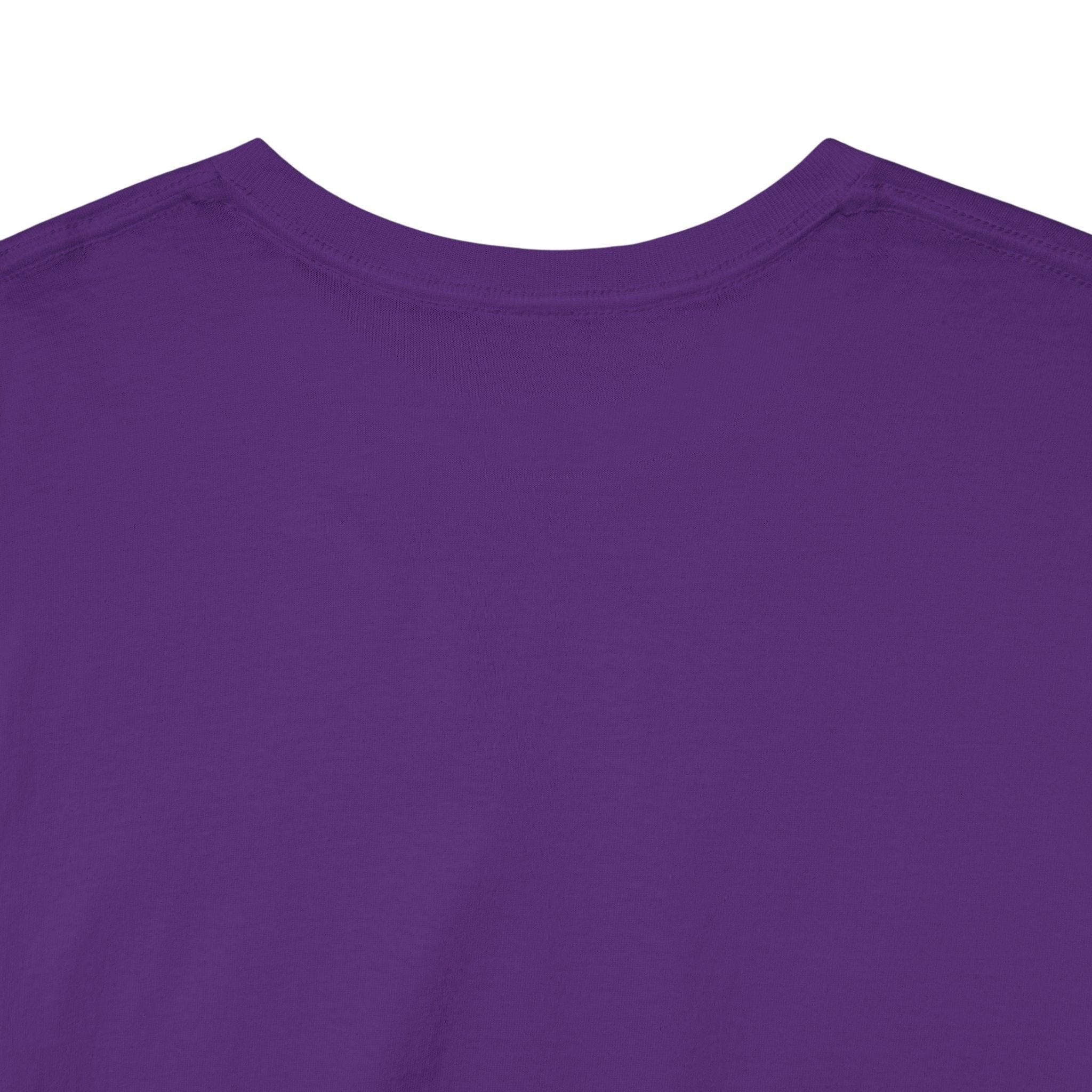 Unisex Heavy Cotton Tee - Purple Face - Yukan Iconic