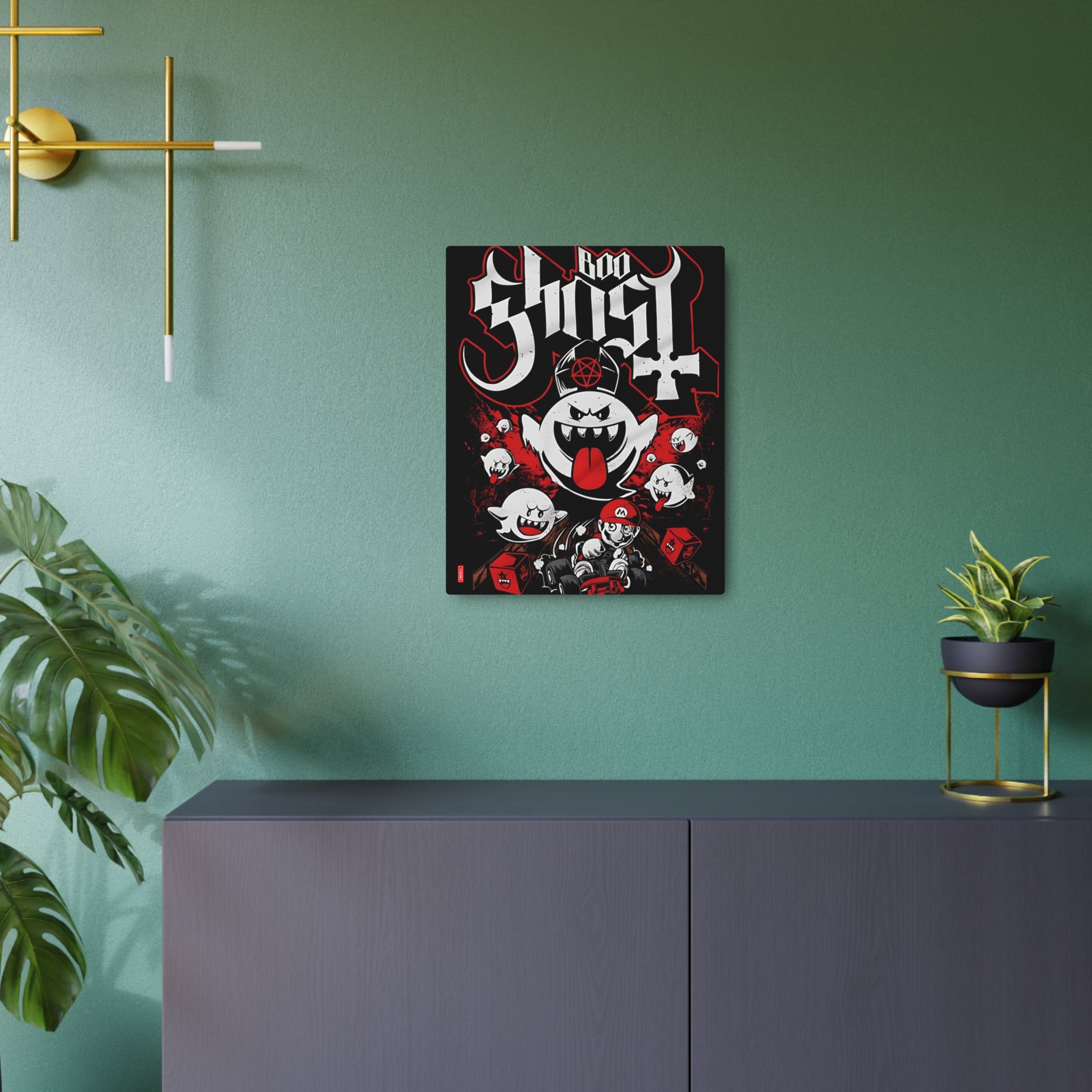 Aluminium Artwork - King Boo Pursuit