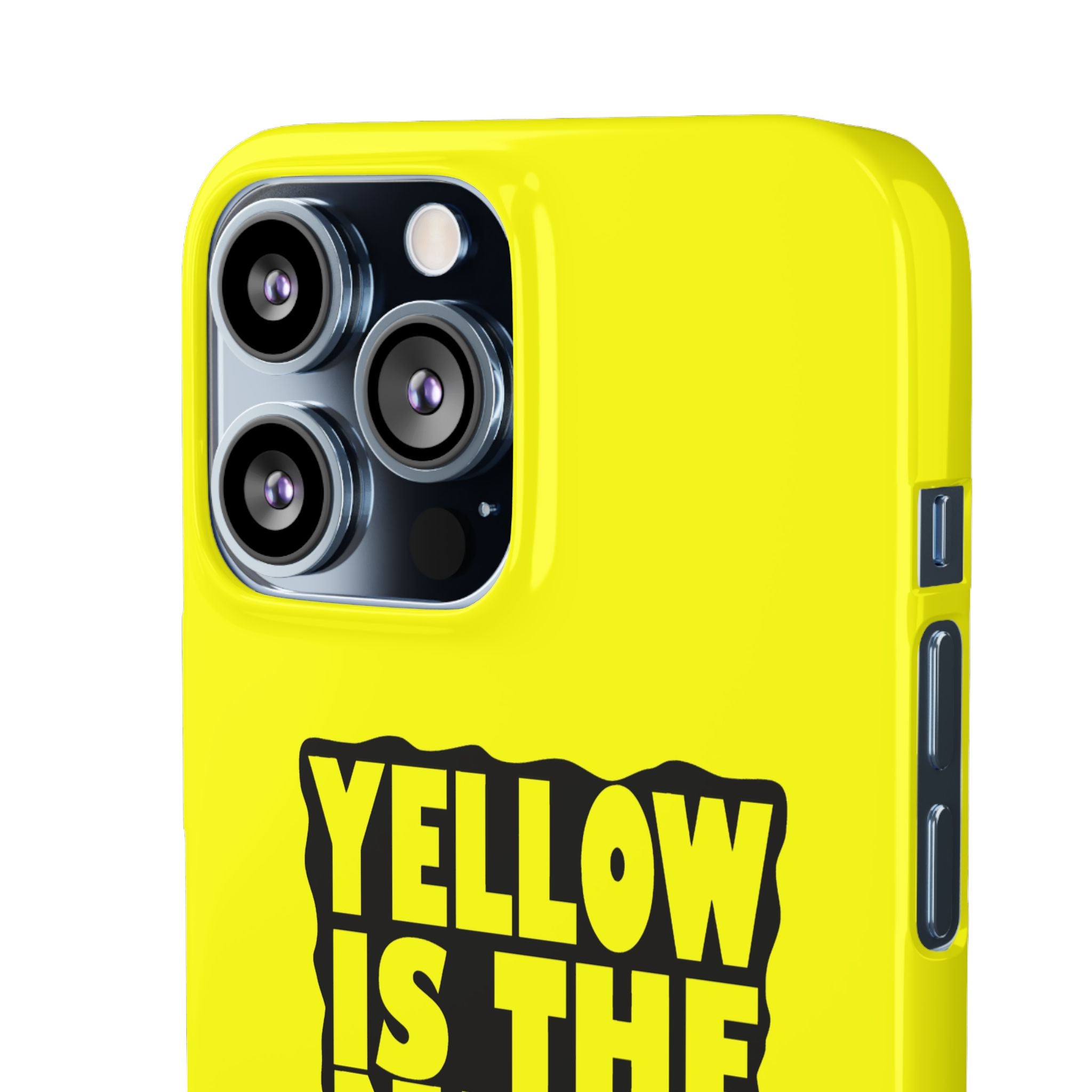 Snap Case - Yellow Is The New Black