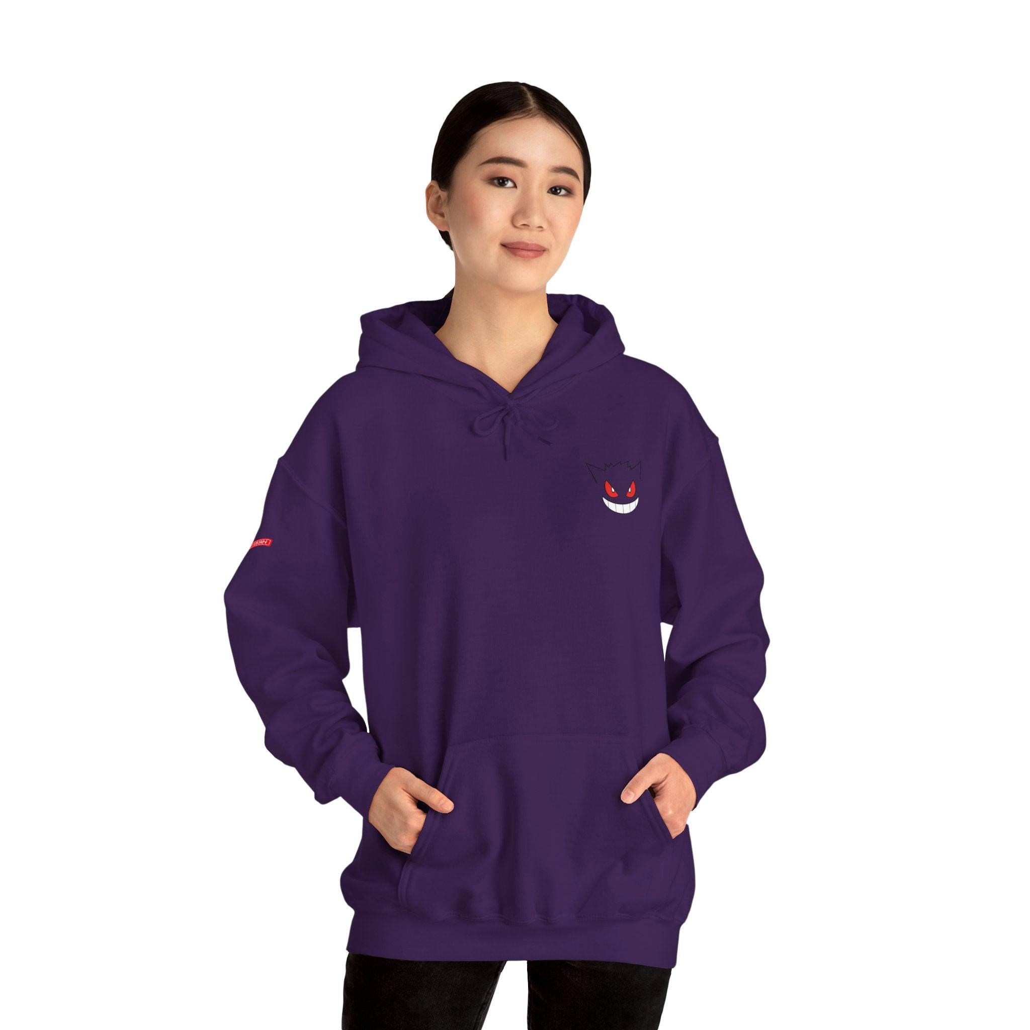 Hoodie | Pokemon - Gengar Purple Face | Collector's Edition - Yukan Iconic