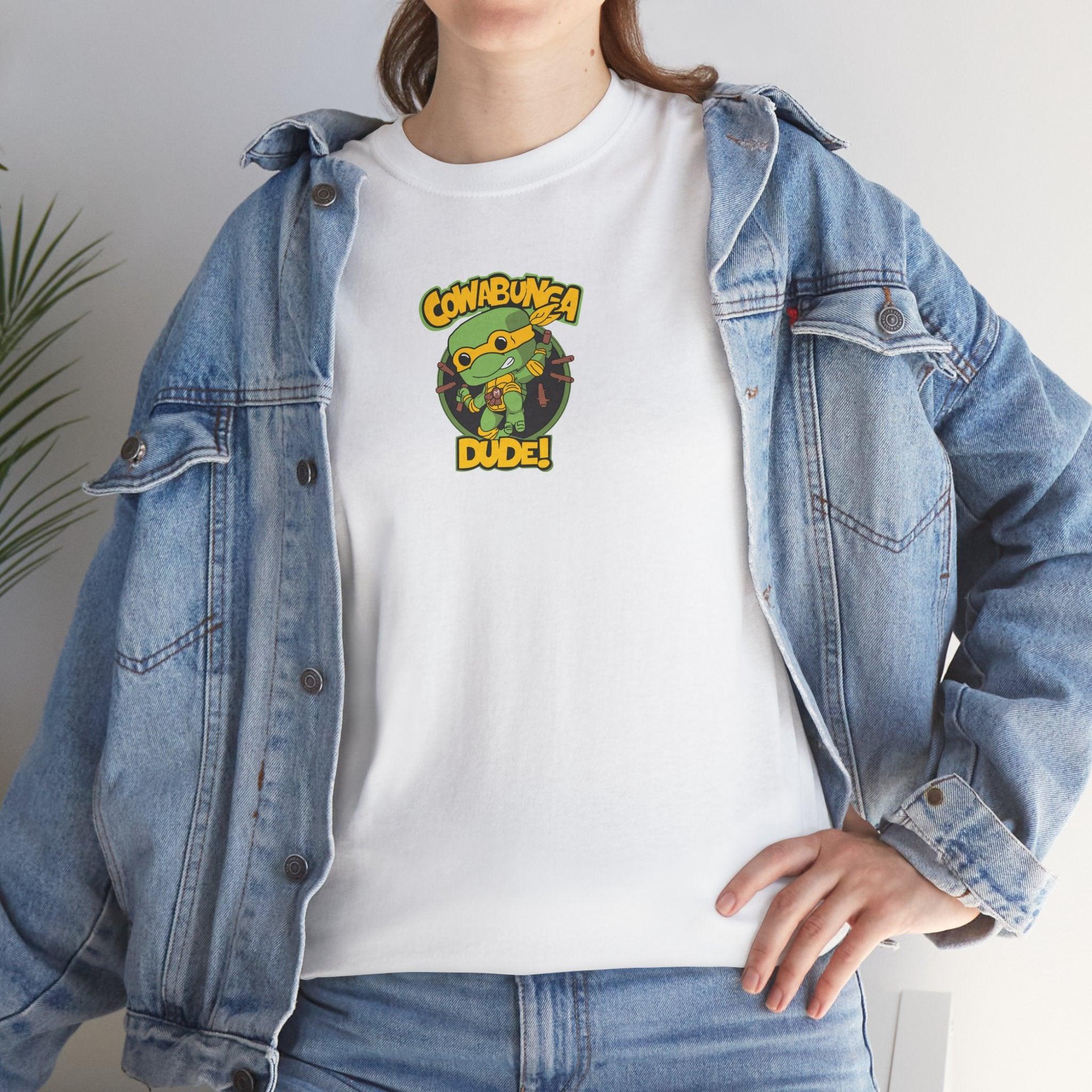 Unisex Heavy Cotton Tee - COWABUNGA! - Yukan Iconic