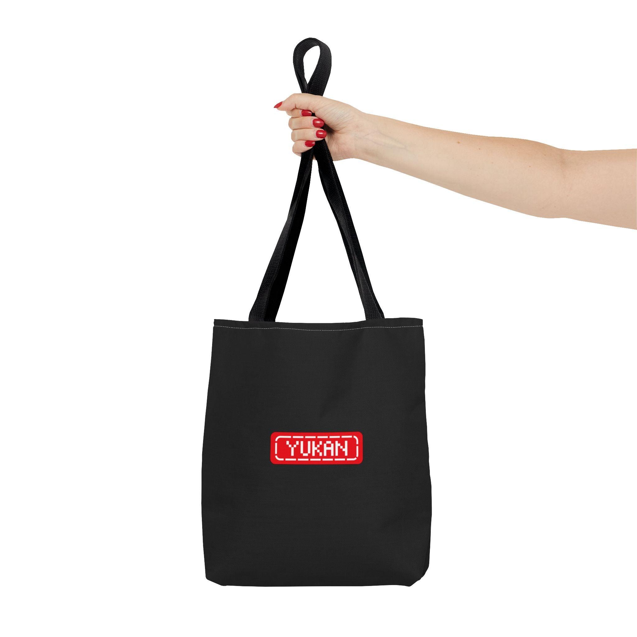 Tote Bag (AOP) - YUKAN ICONIC BLACK - Yukan Iconic