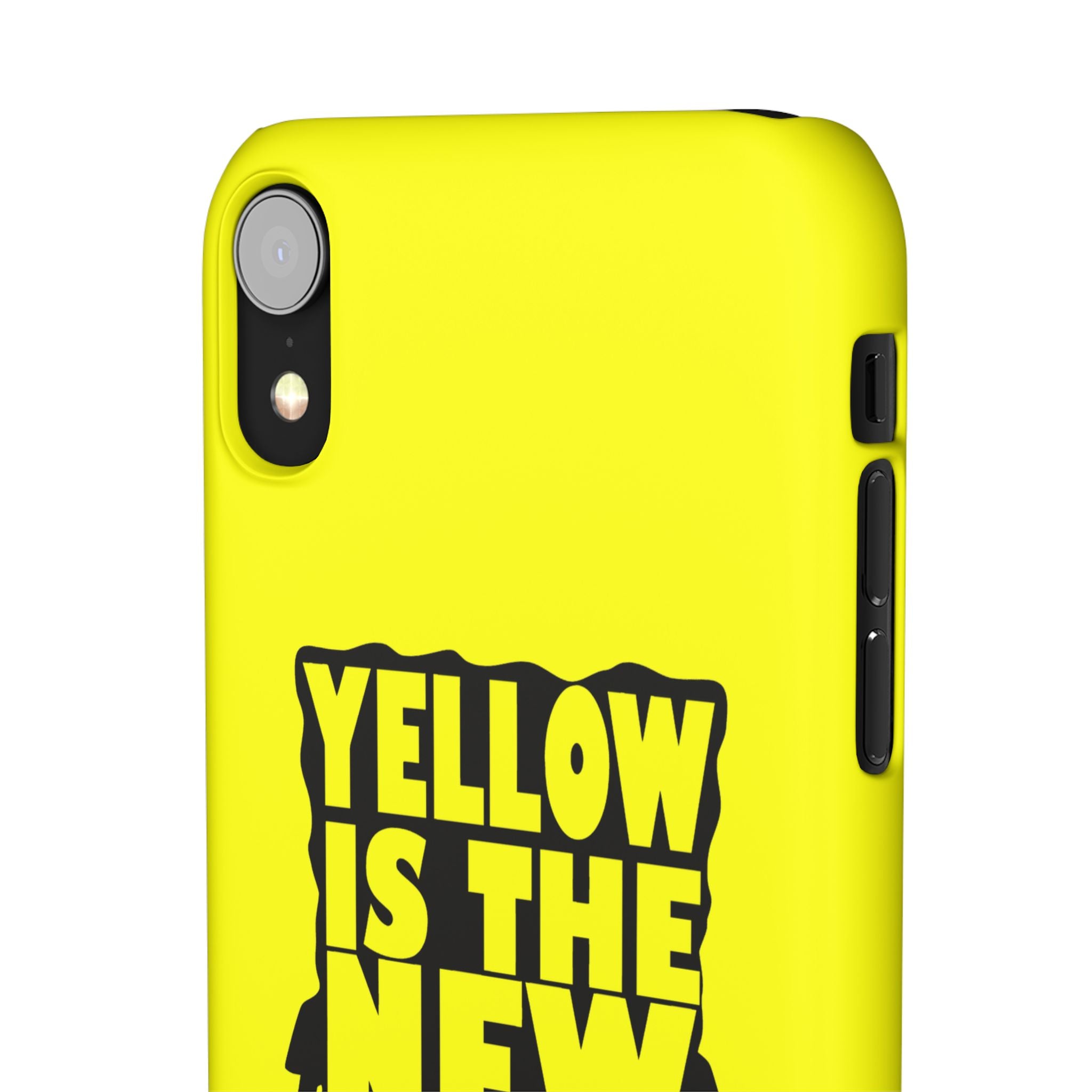 Snap Case - Yellow Is The New Black