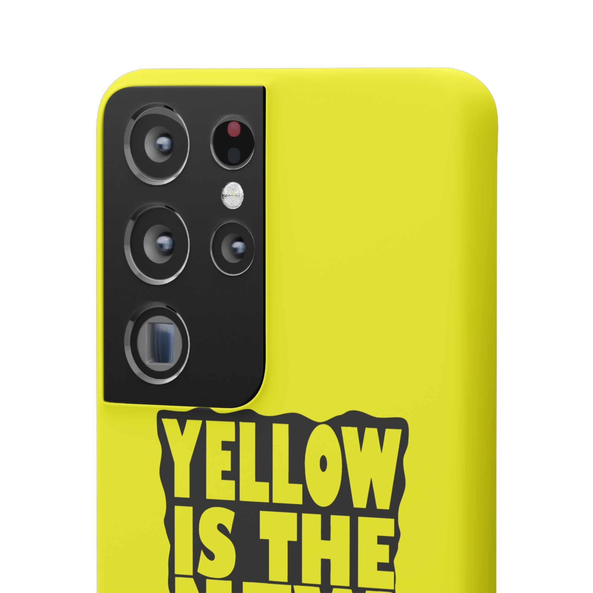 Snap Case - Yellow Is The New Black