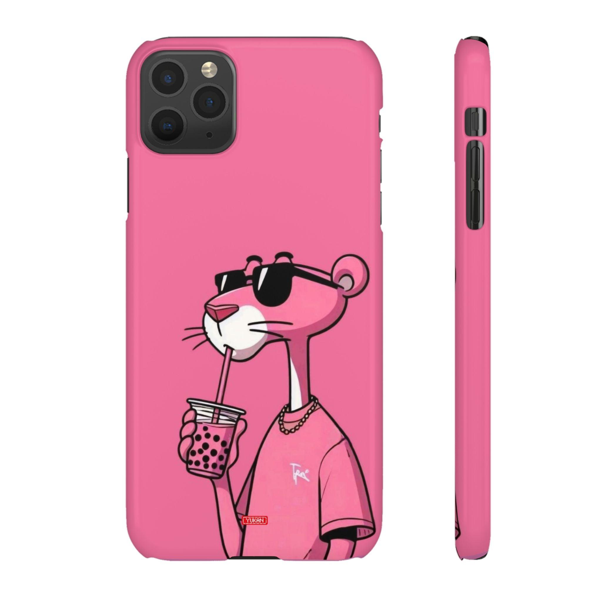 Snap Cases - Pink Bubble Tea - Yukan Iconic