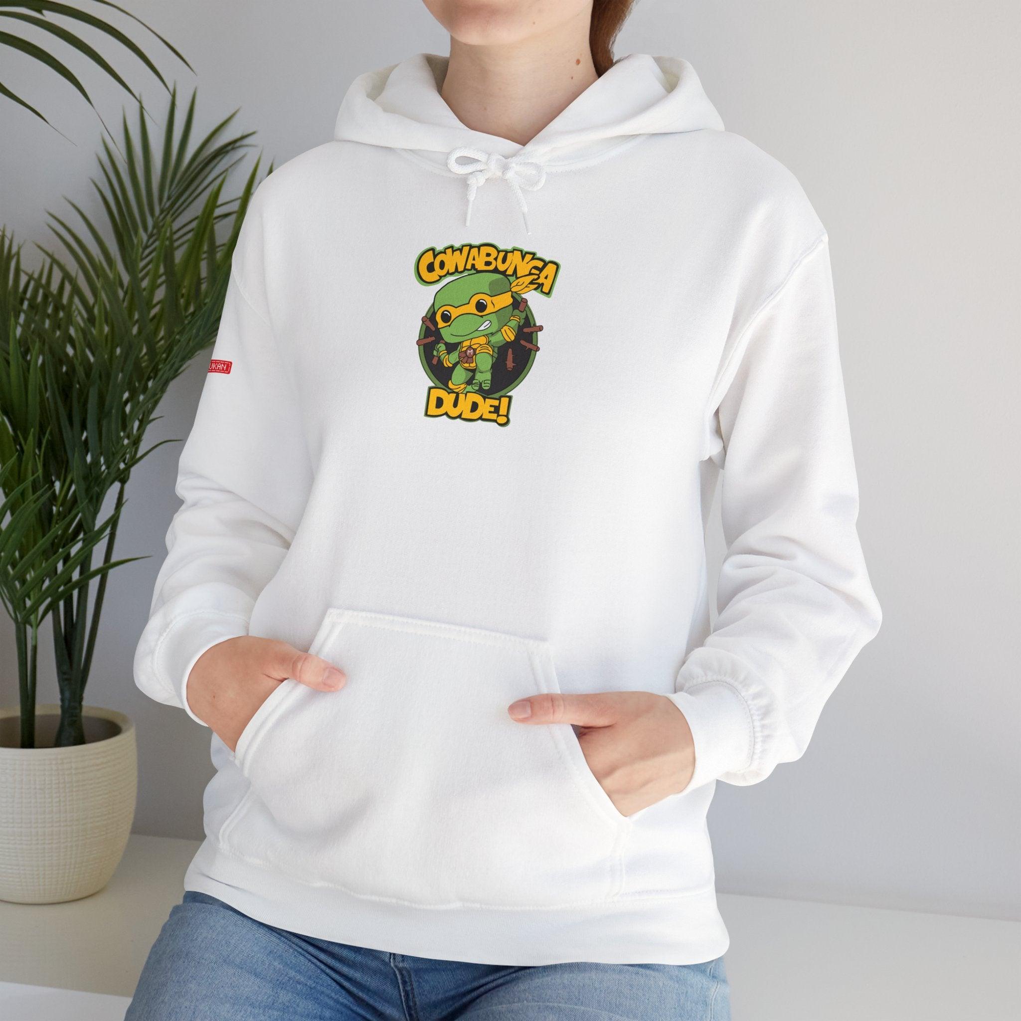 Hoodie | TMNT - COWABUNGA! | Vintage Style - Yukan Iconic