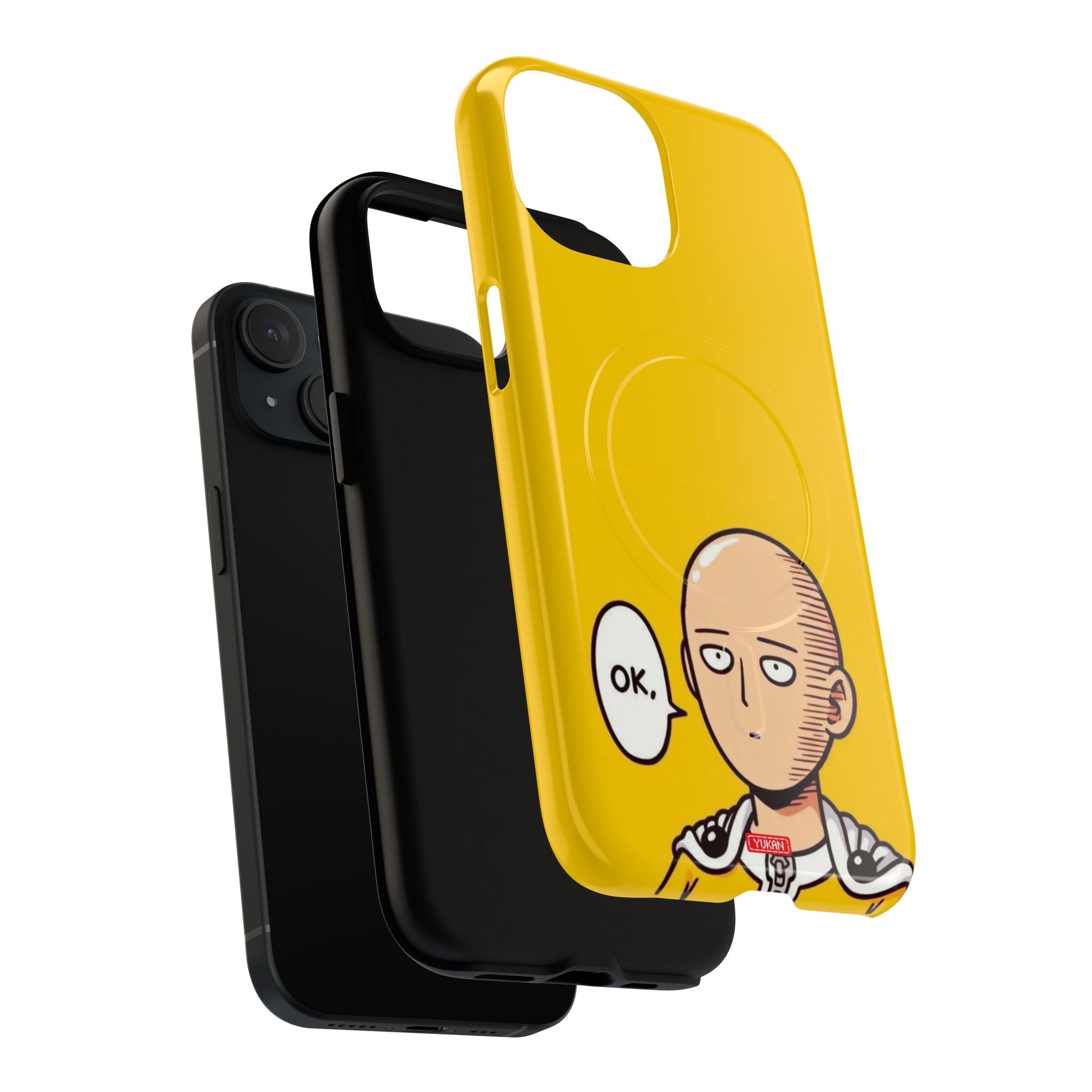 Tough MagSafe Case - One Punch Man "OK" - Yukan Iconic