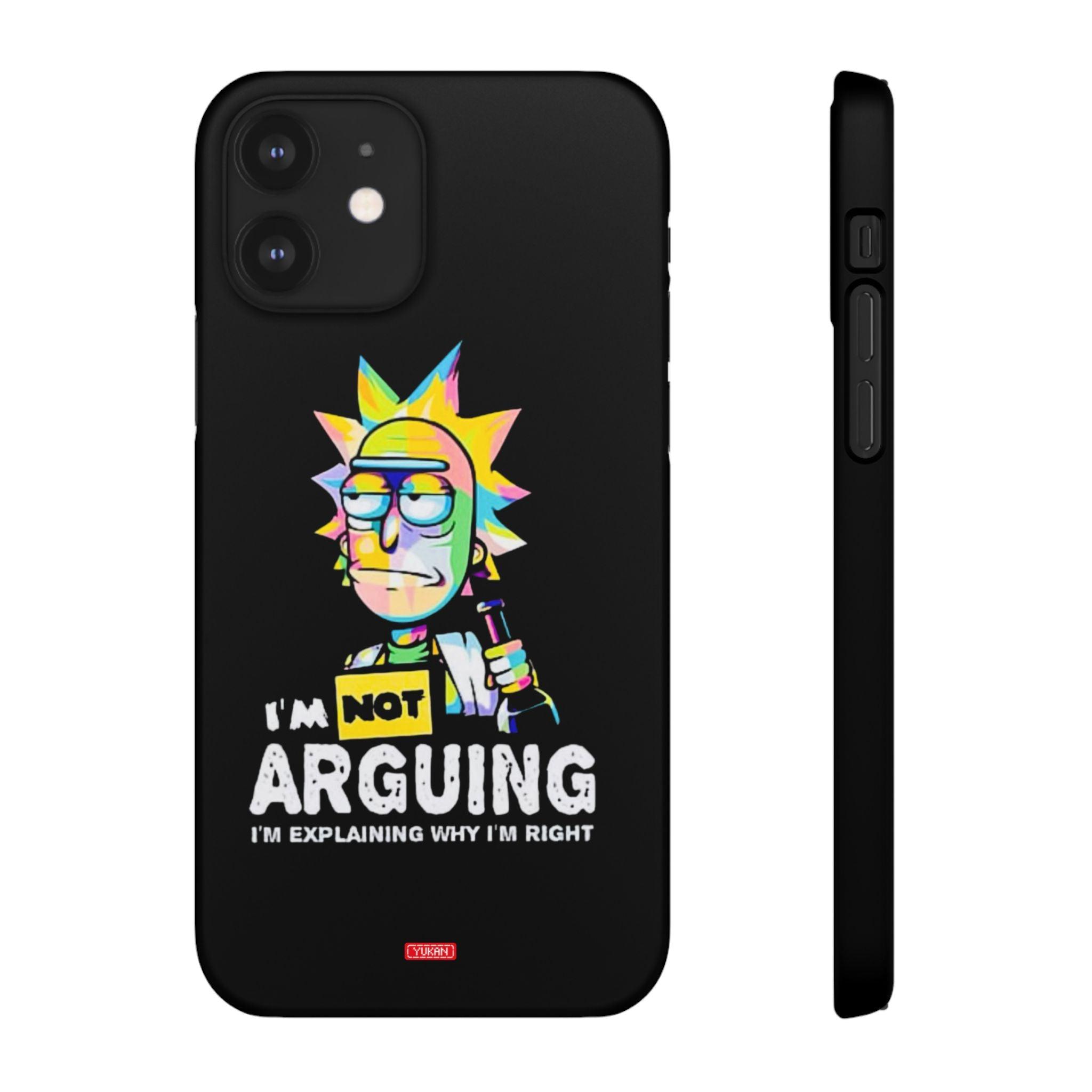 Snap Cases - "I Don't Arguing" - Yukan Iconic