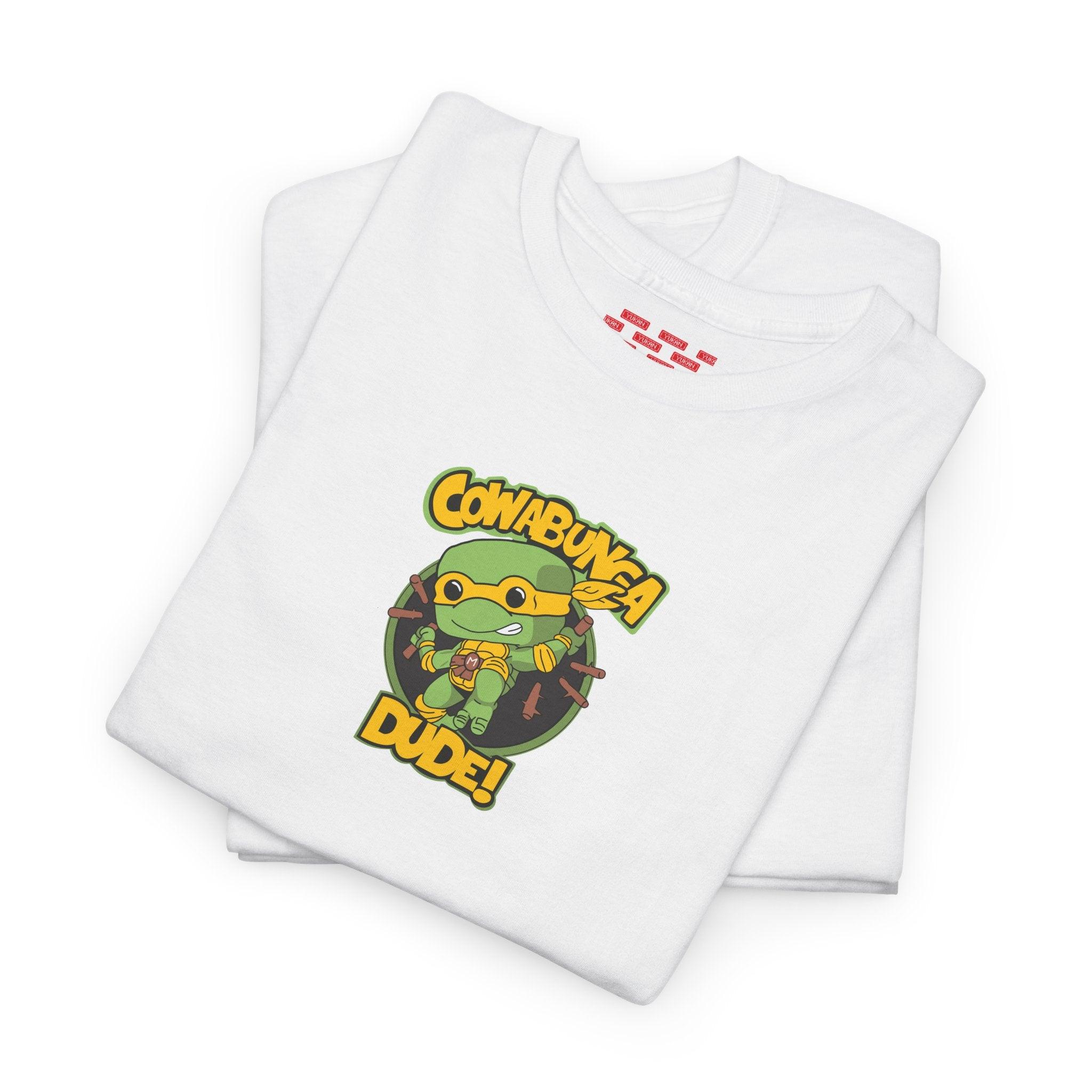 Unisex Heavy Cotton Tee - COWABUNGA! - Yukan Iconic