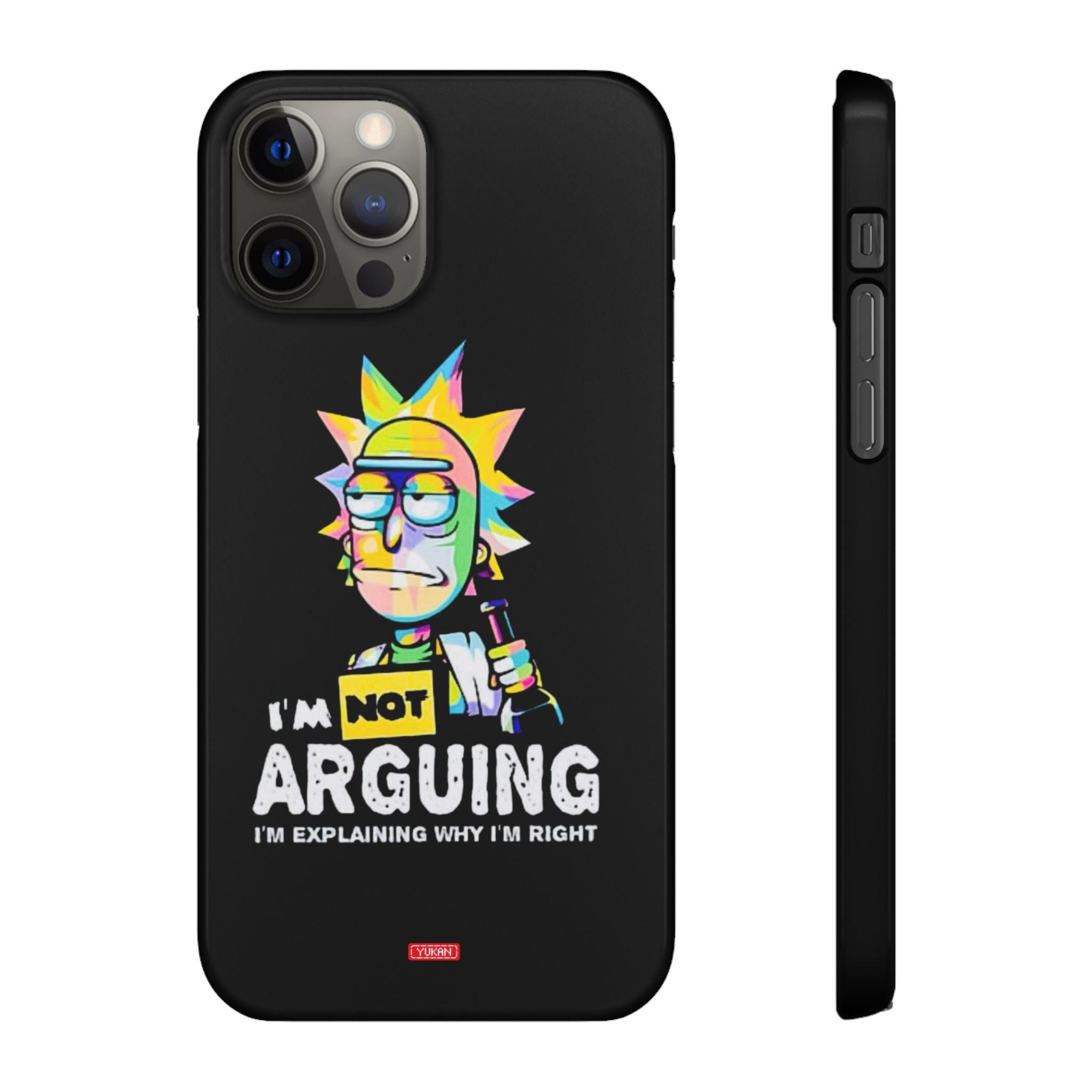 Snap Cases - "I Don't Arguing" - Yukan Iconic