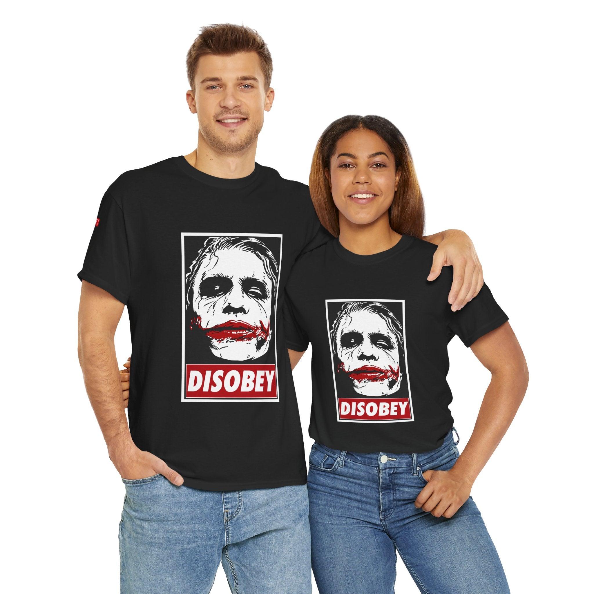 Unisex Heavy Cotton Tee - Disobey - Yukan Iconic