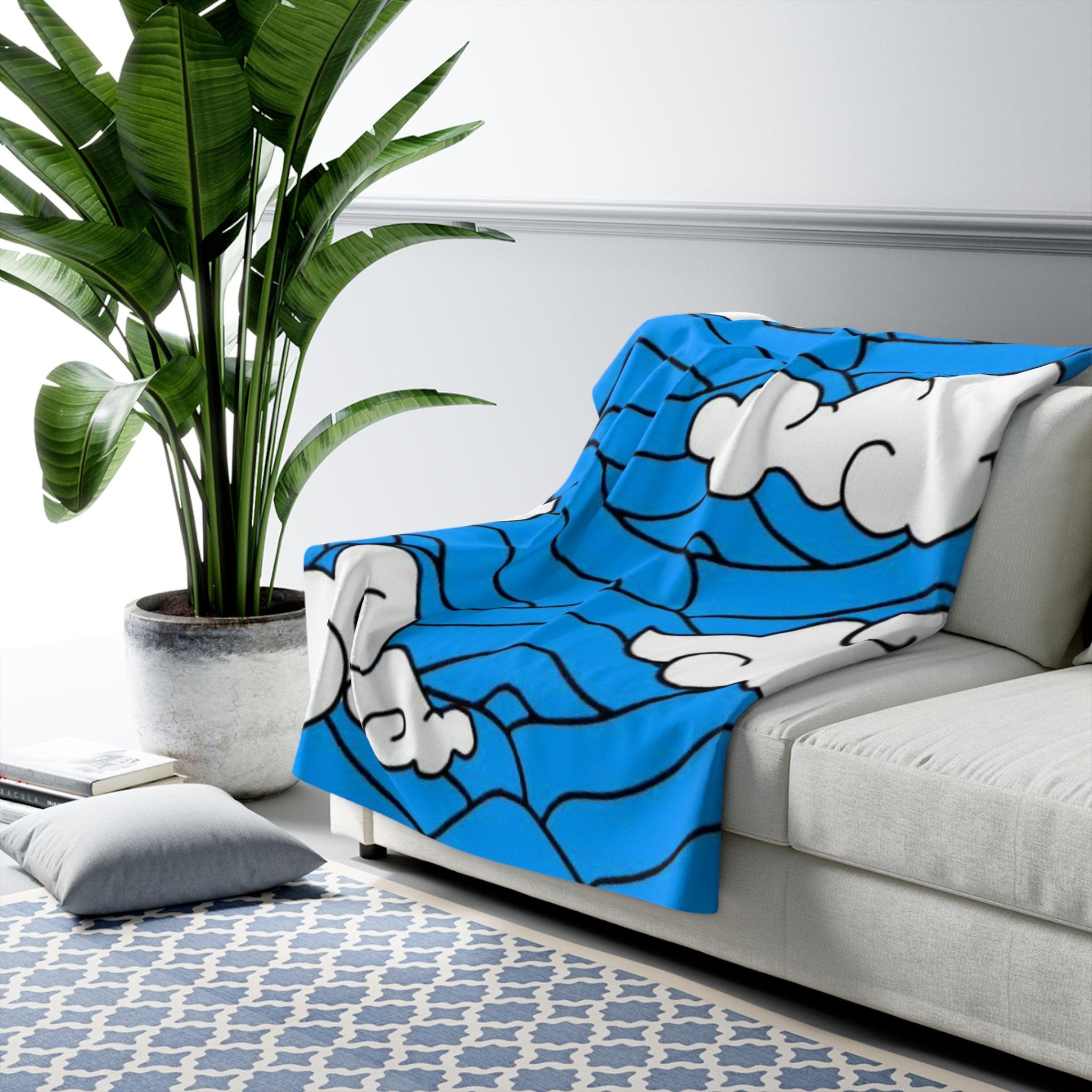 Sherpa Fleece Blanket - The Cloud