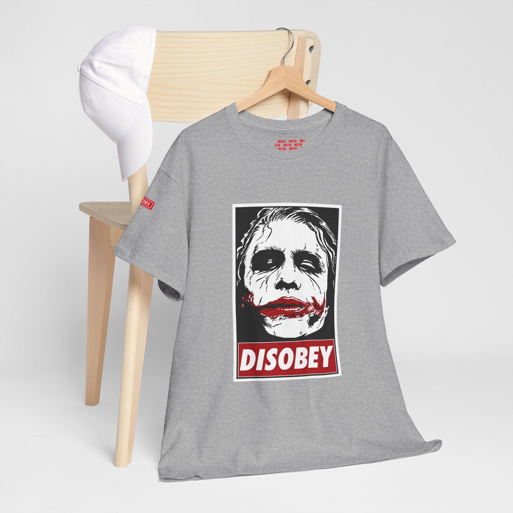 Unisex Heavy Cotton Tee - Disobey - Yukan Iconic