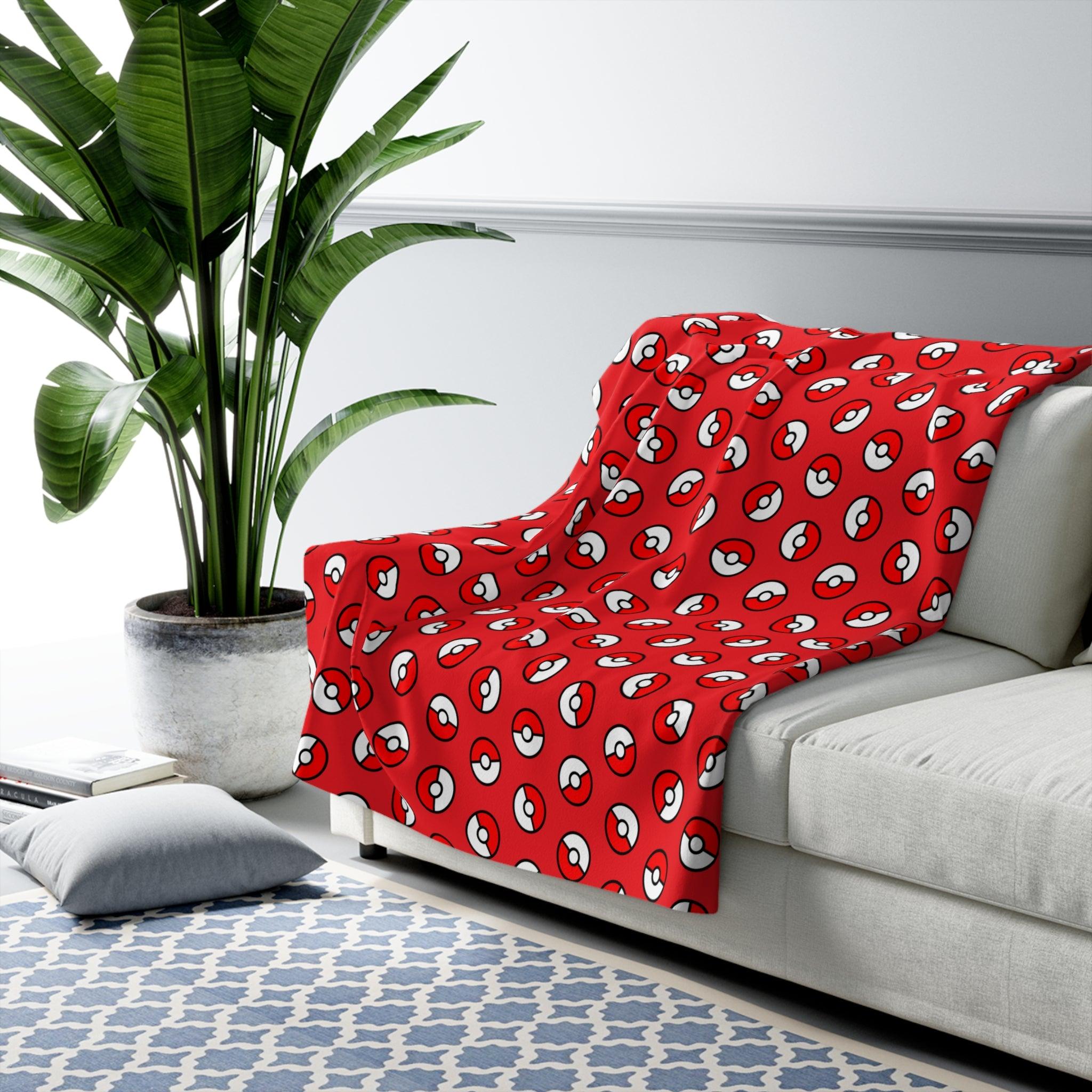 Sherpa Fleece Blanket - The Red Ball - Yukan Iconic