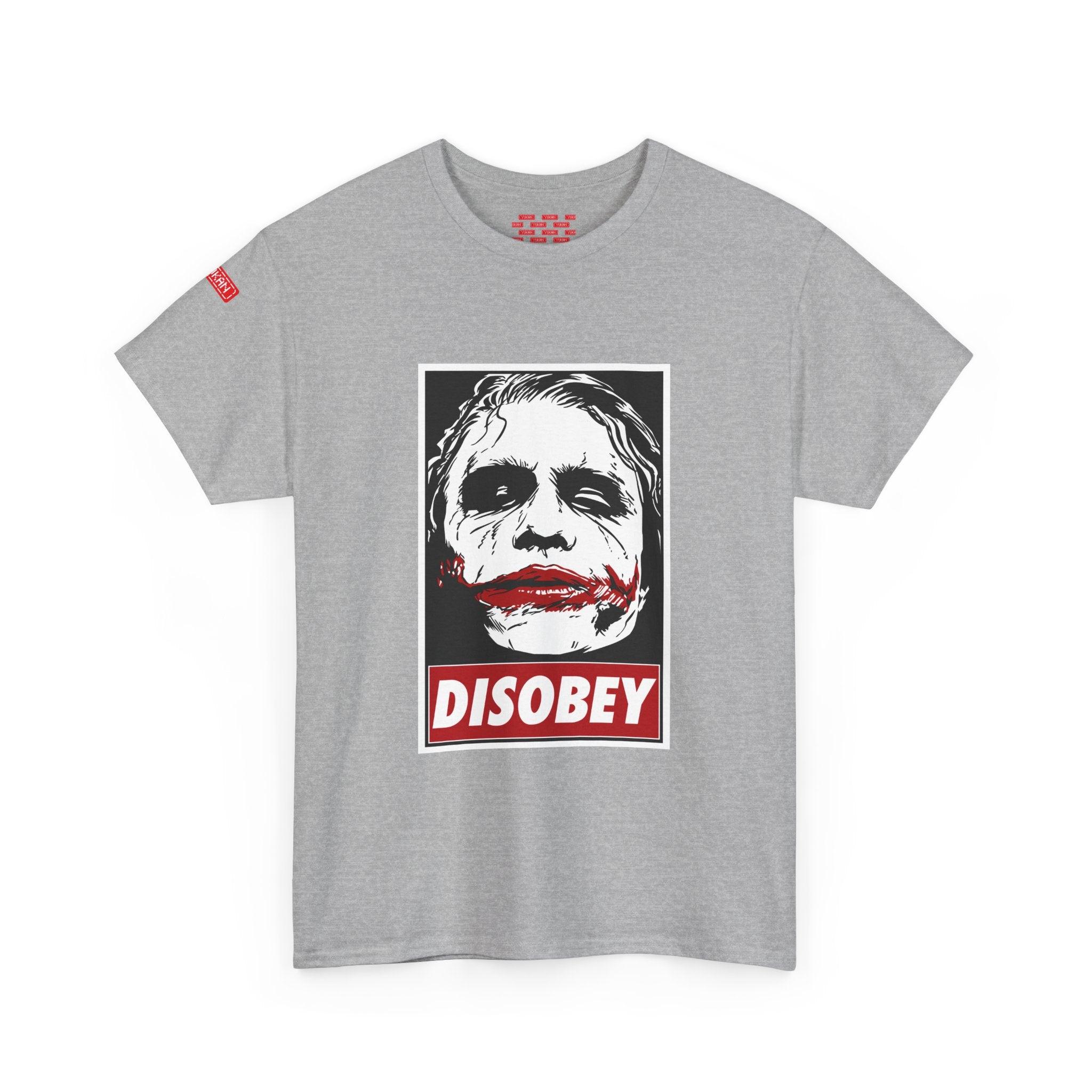 Unisex Heavy Cotton Tee - Disobey - Yukan Iconic