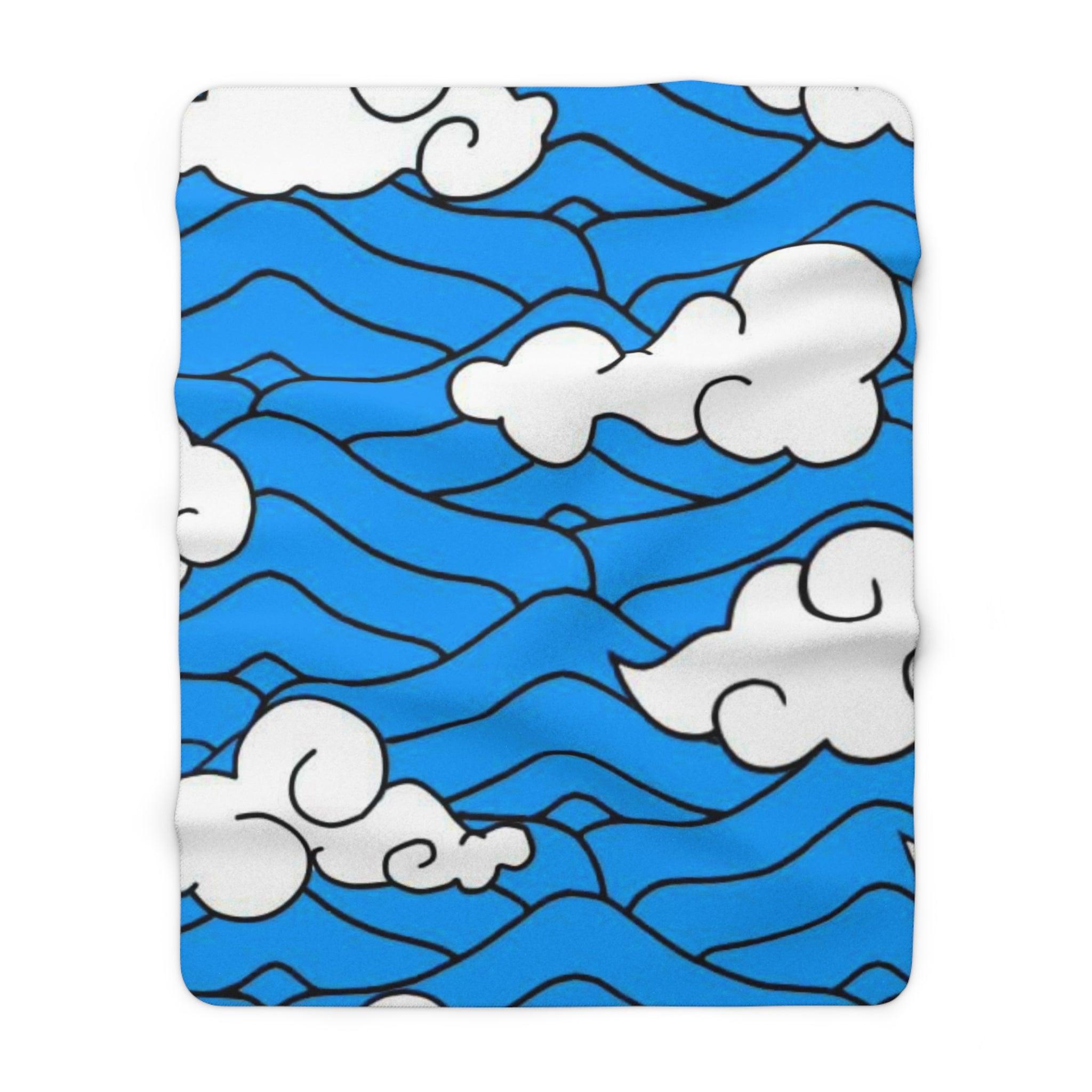 Sherpa Fleece Blanket - The Cloud - Yukan Iconic