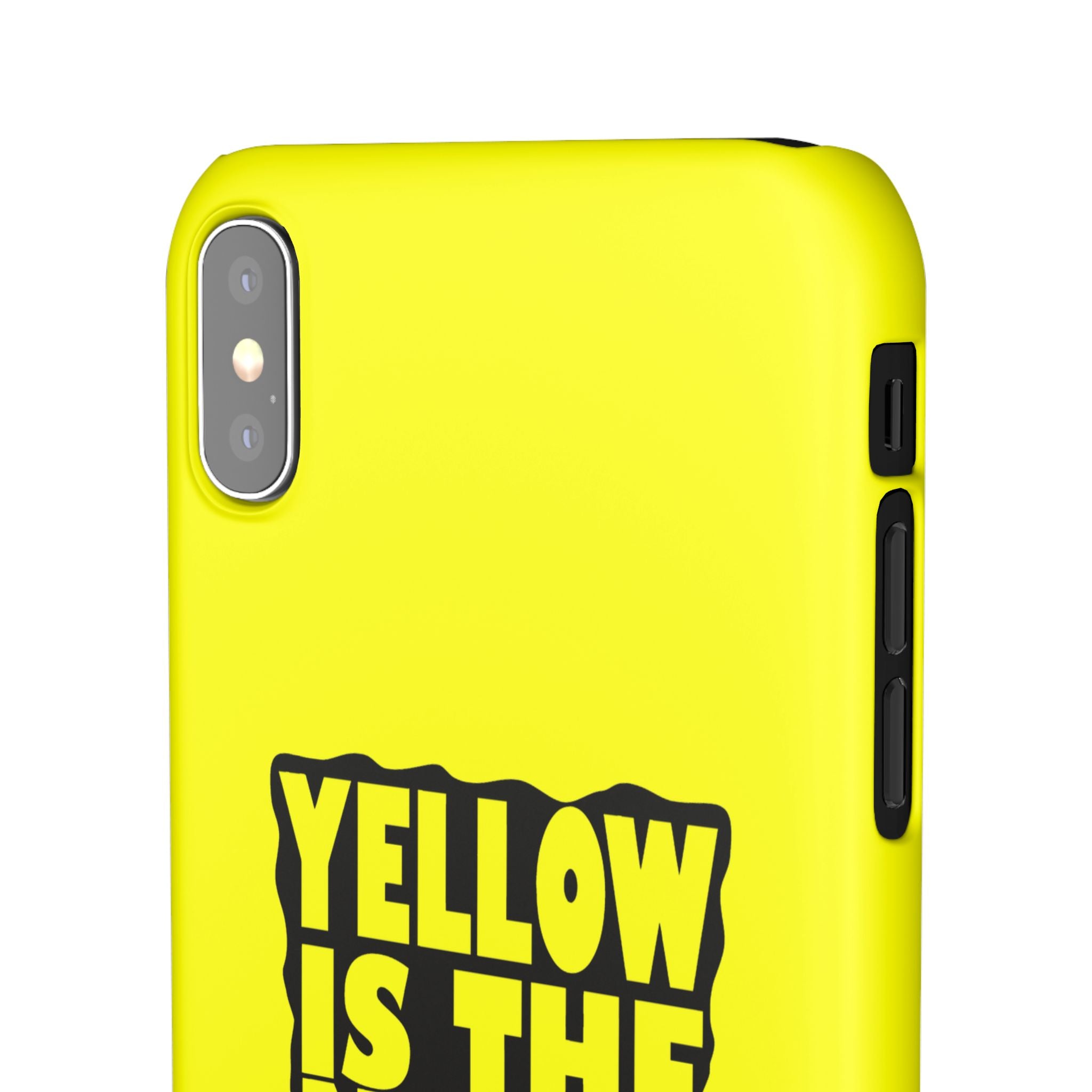 Snap Case - Yellow Is The New Black - Yukan Iconic