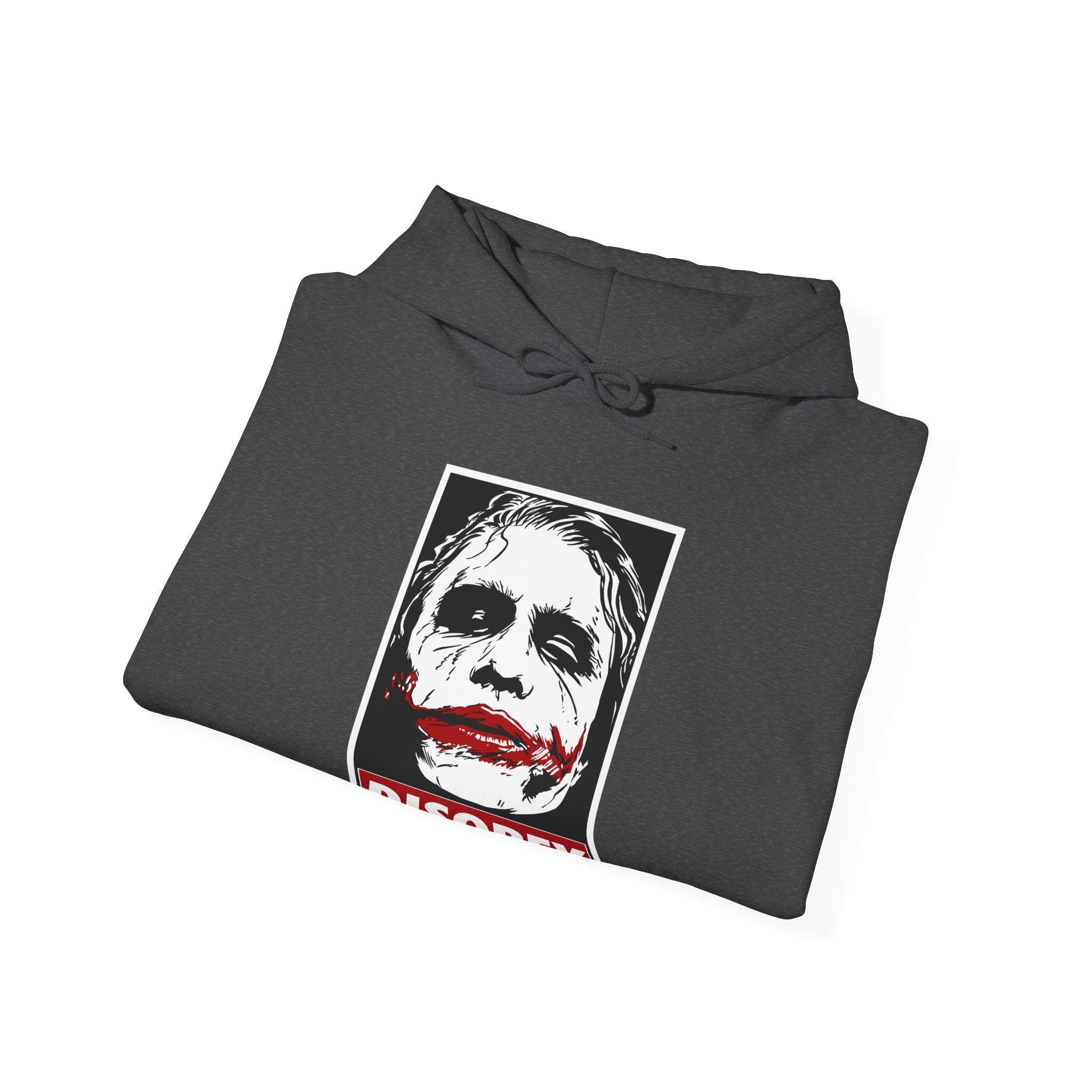 Hoodie | DC Comics - The Joker Disobey | Dark Edition - Yukan Iconic