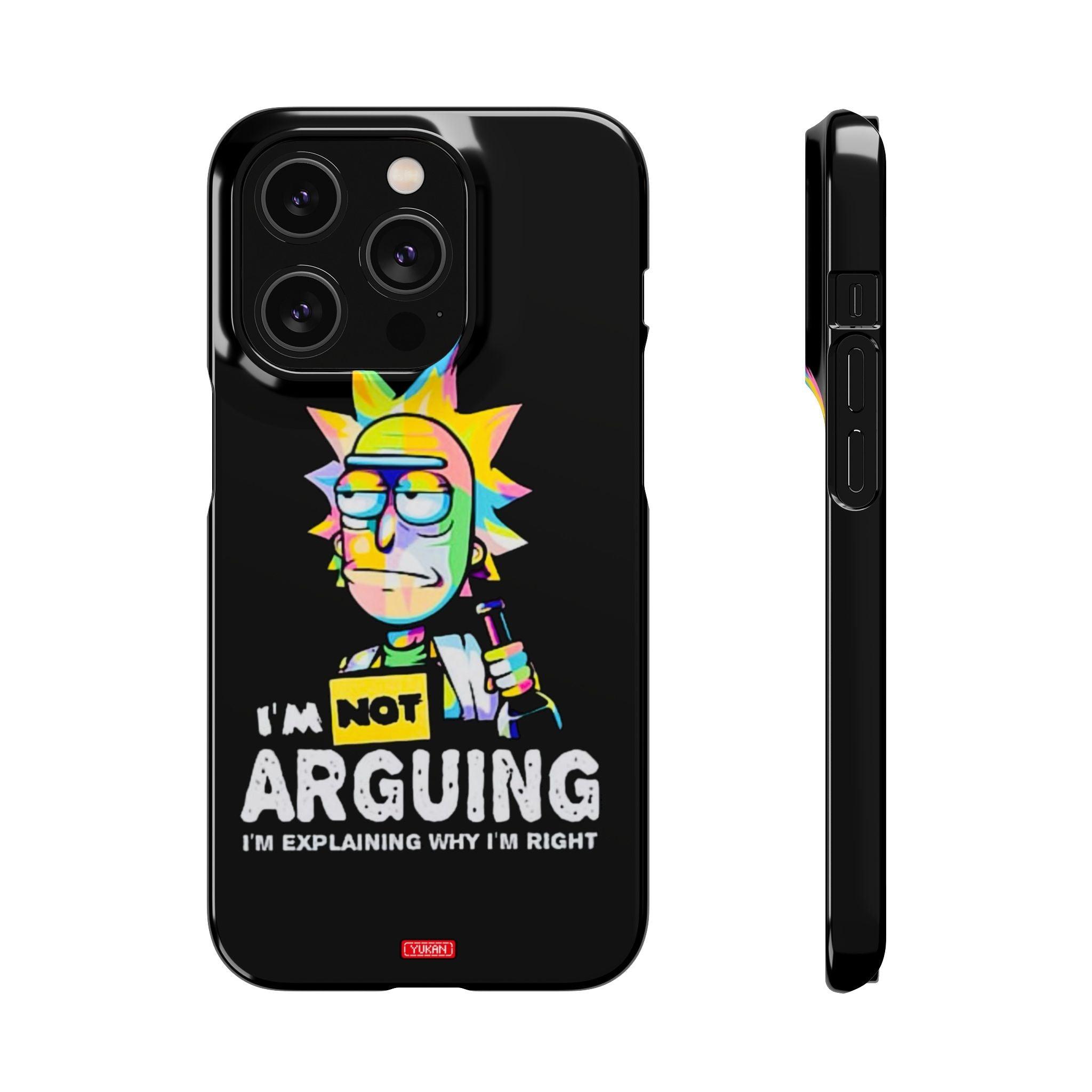 Snap Cases - "I Don't Arguing" - Yukan Iconic