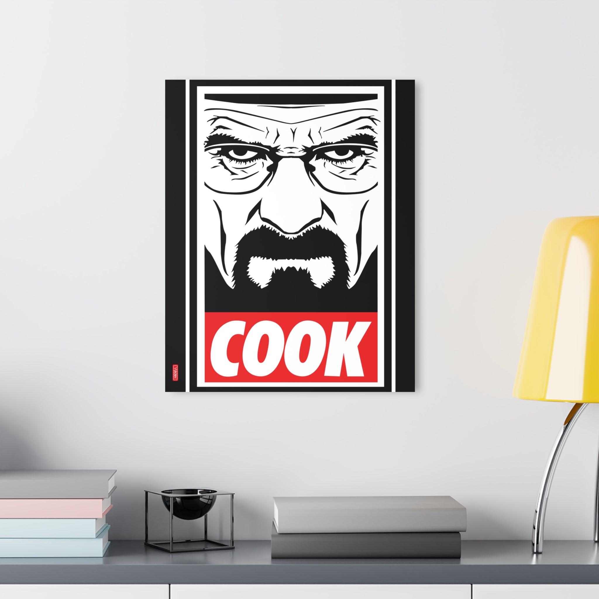 Acrylic Artwork - Walter White Cook - Yukan Iconic