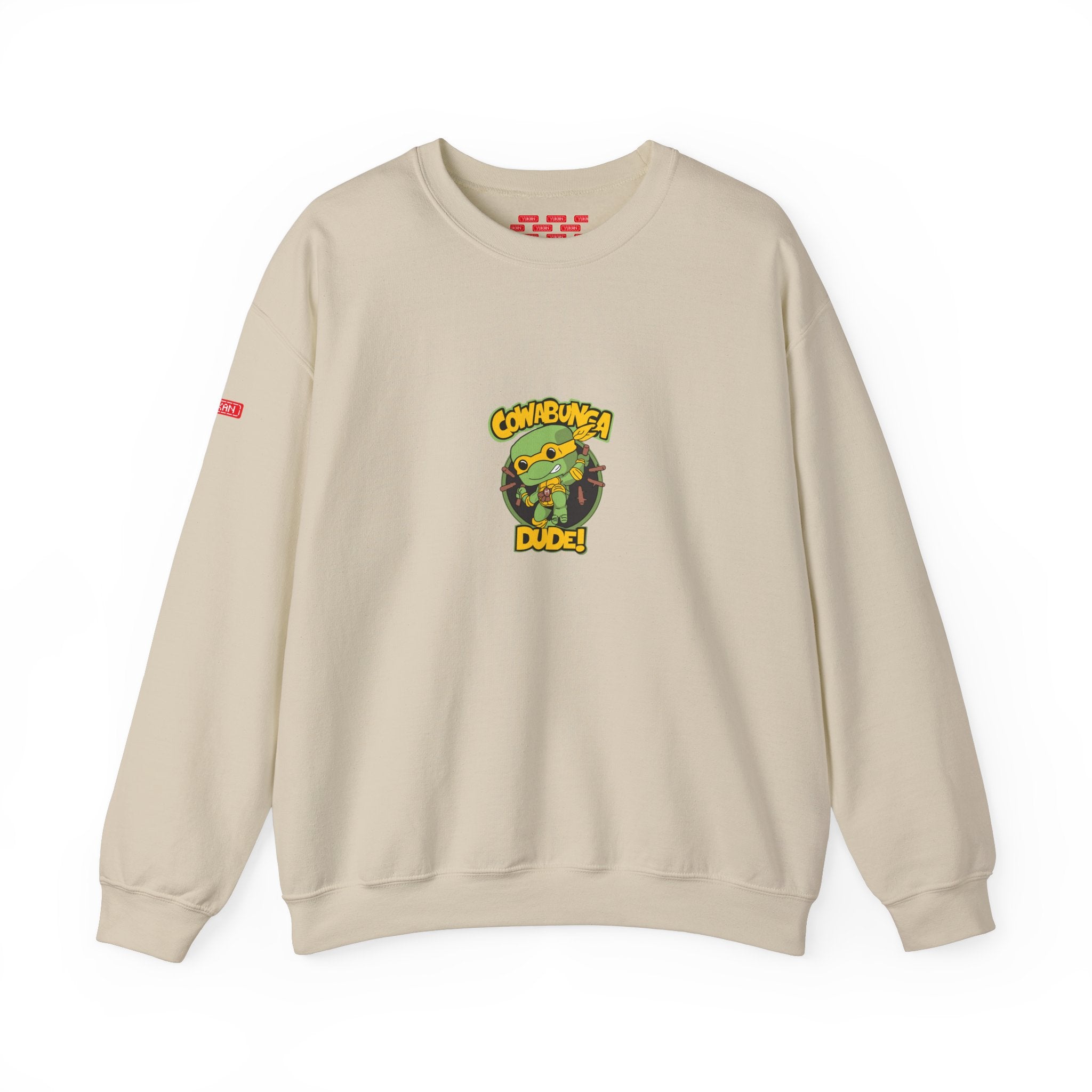 Heavy Crewneck Sweatshirt - COWABUNGA!