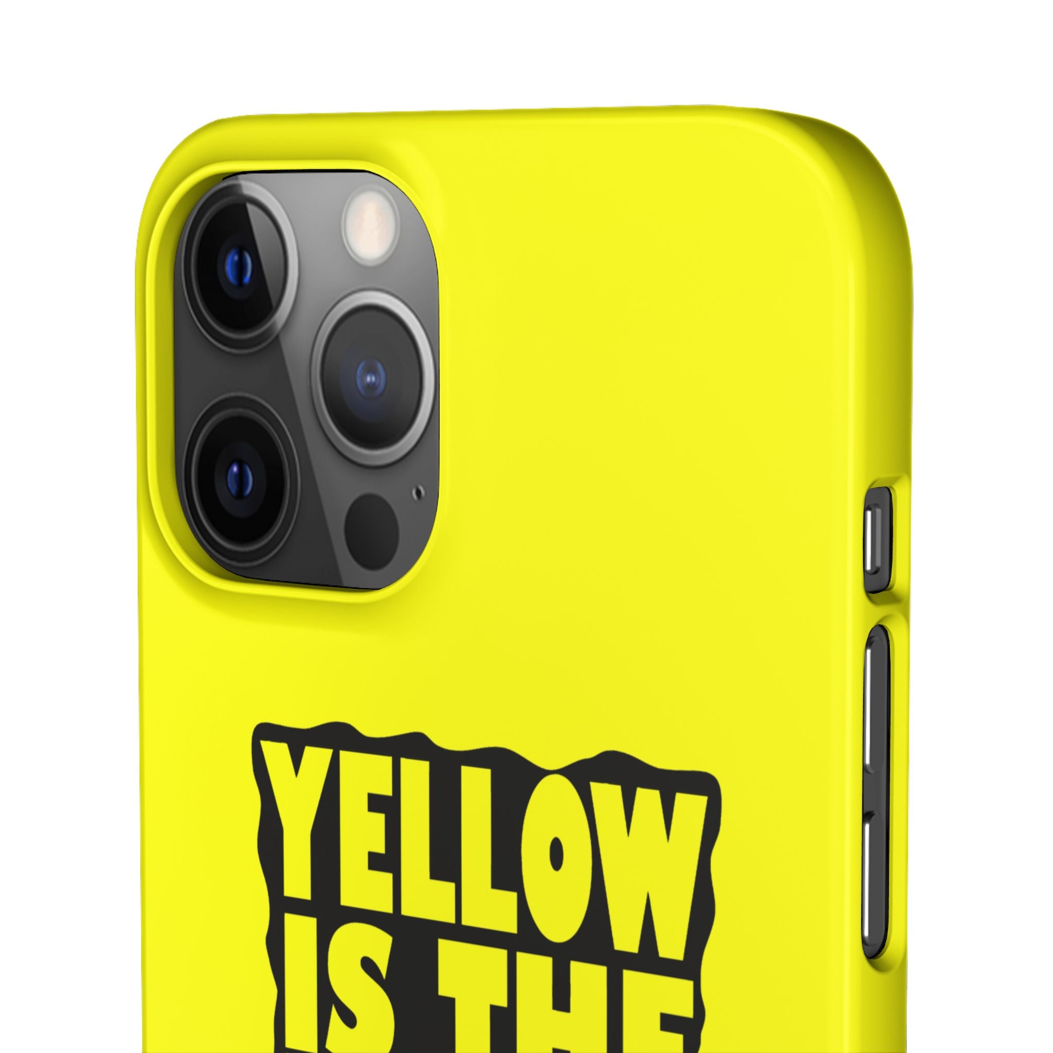 Snap Case - Yellow Is The New Black - Yukan Iconic