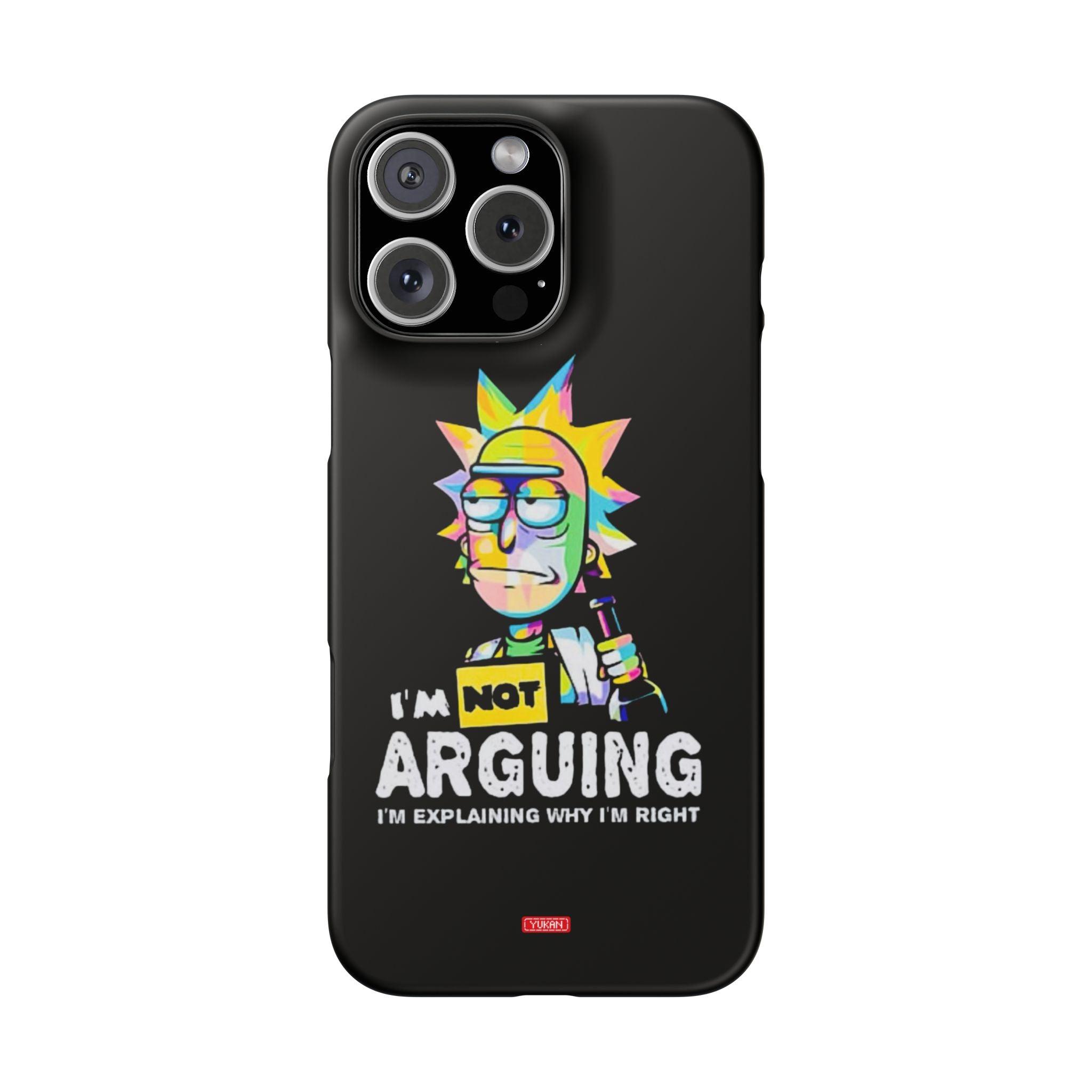 Snap Cases - "I Don't Arguing" - Yukan Iconic