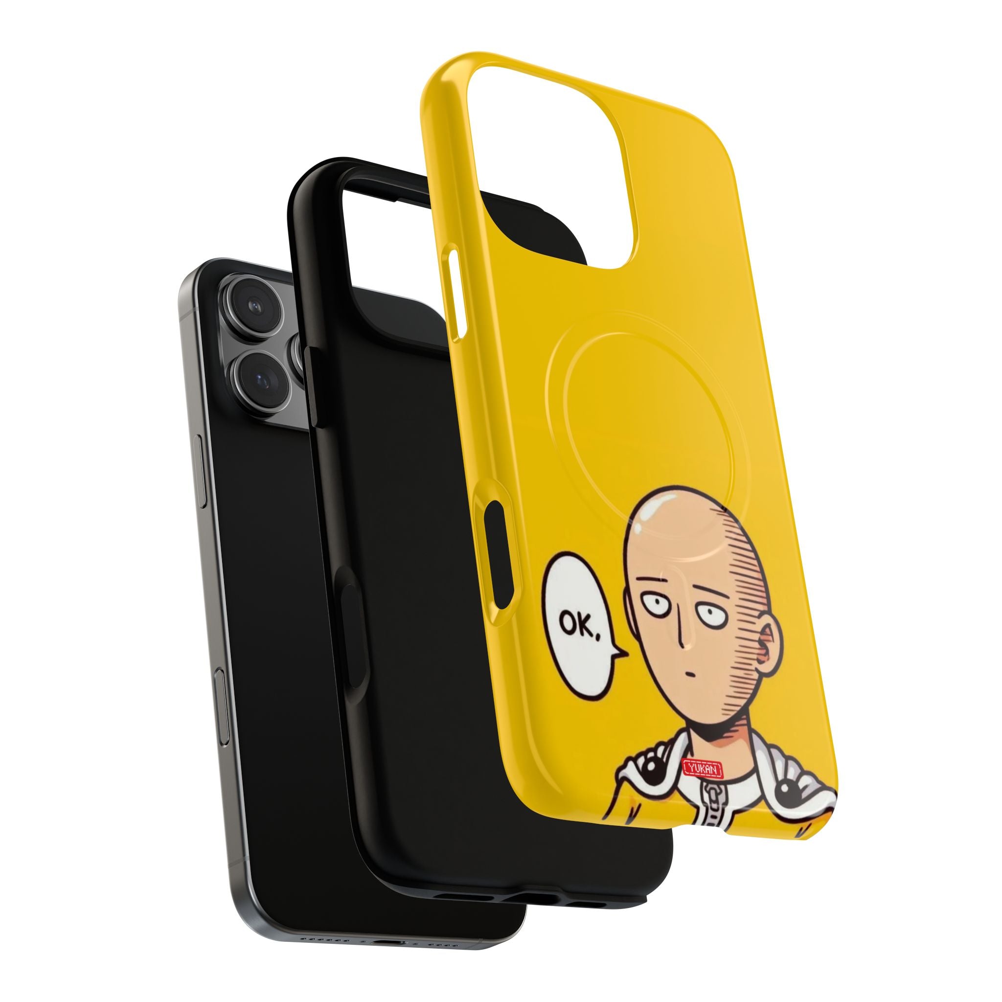 Tough MagSafe Case - One Punch Man "OK" - Yukan Iconic