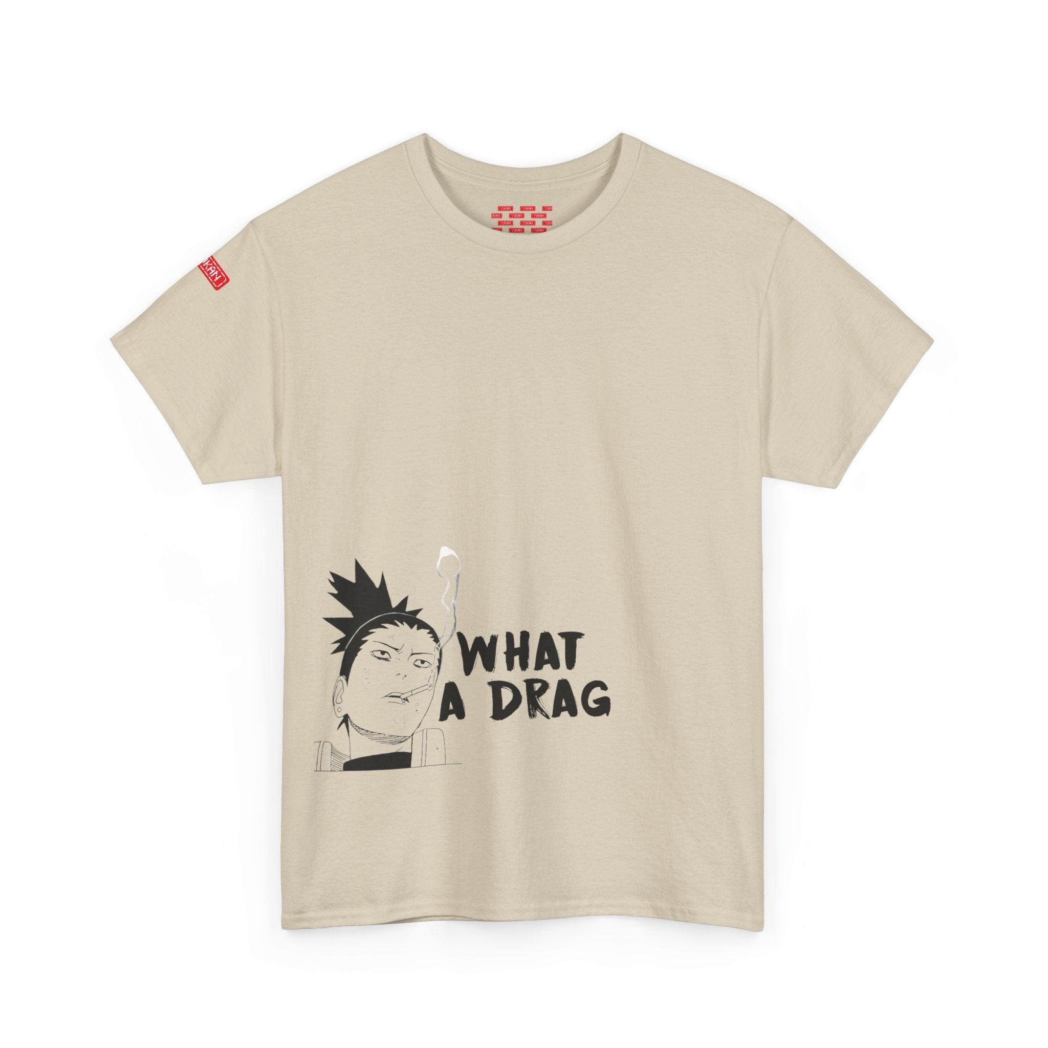 Unisex Heavy Cotton Tee - Shikamaru "Mendokusai" - Yukan Iconic