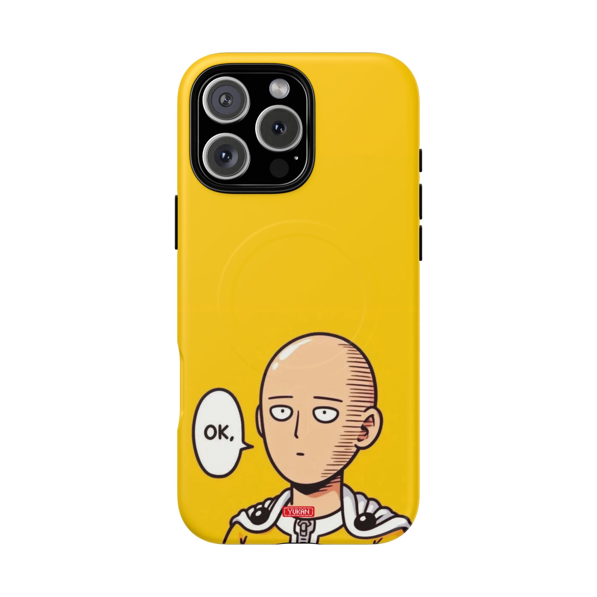 Tough MagSafe Case - One Punch Man "OK" - Yukan Iconic