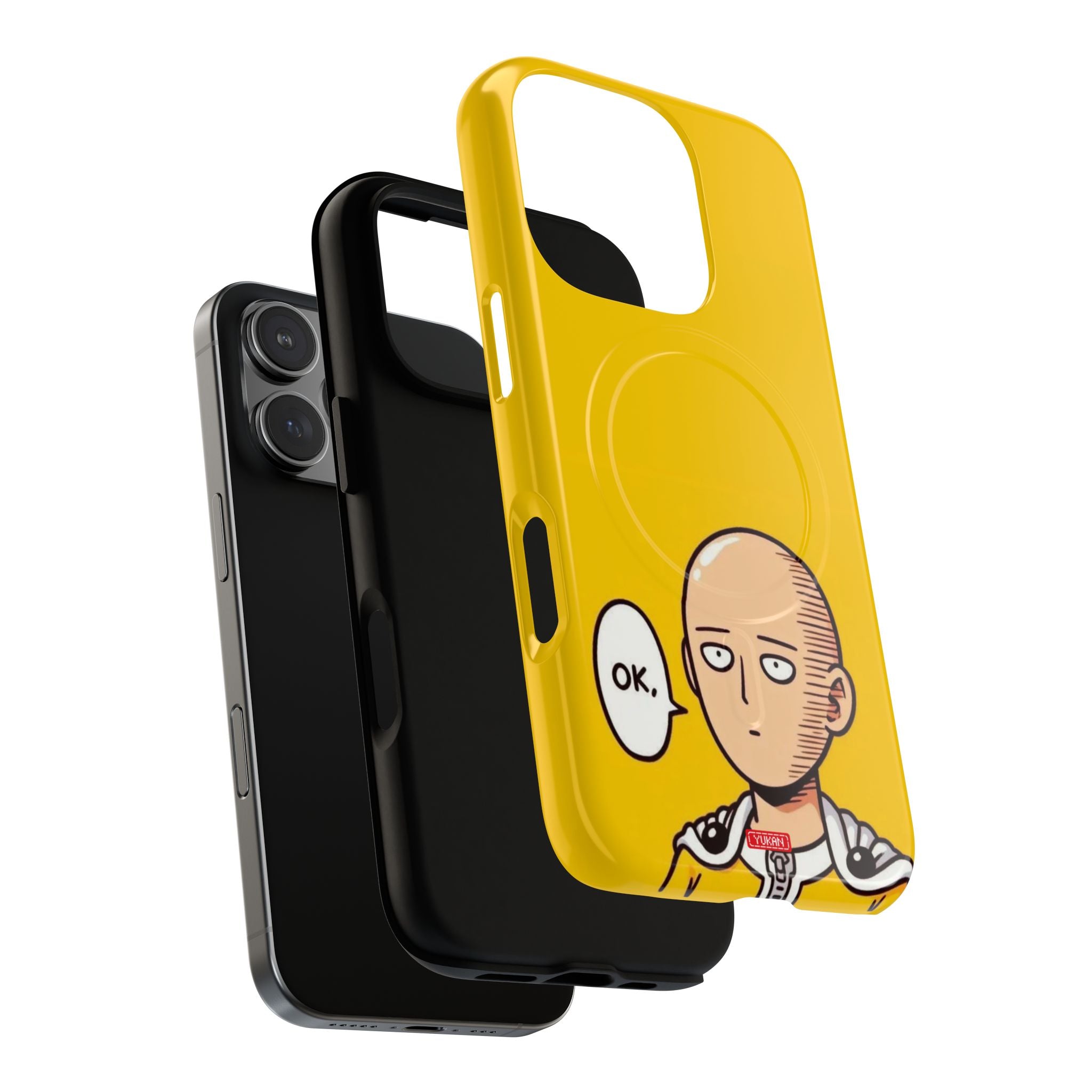 Tough MagSafe Case - One Punch Man "OK" - Yukan Iconic