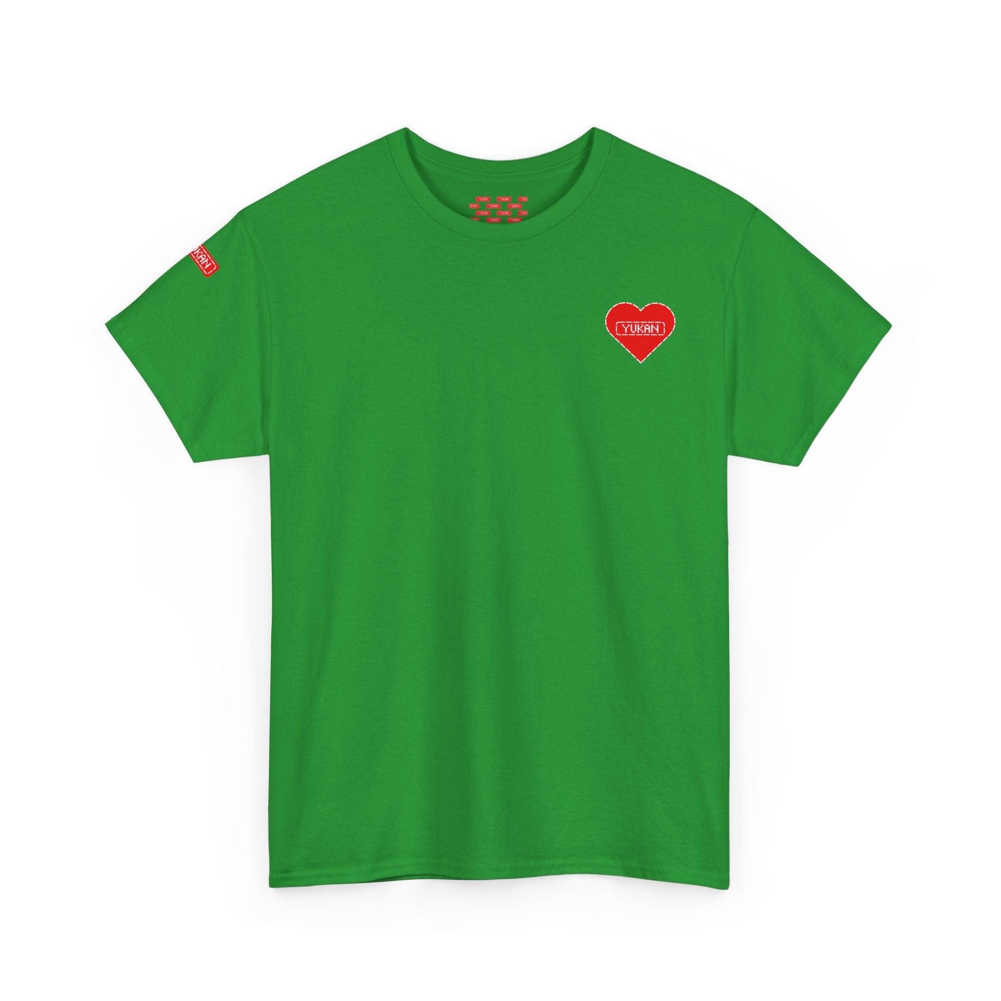 Unisex Heavy Cotton Tee - YUKAN HEARTBEAT - Yukan Iconic