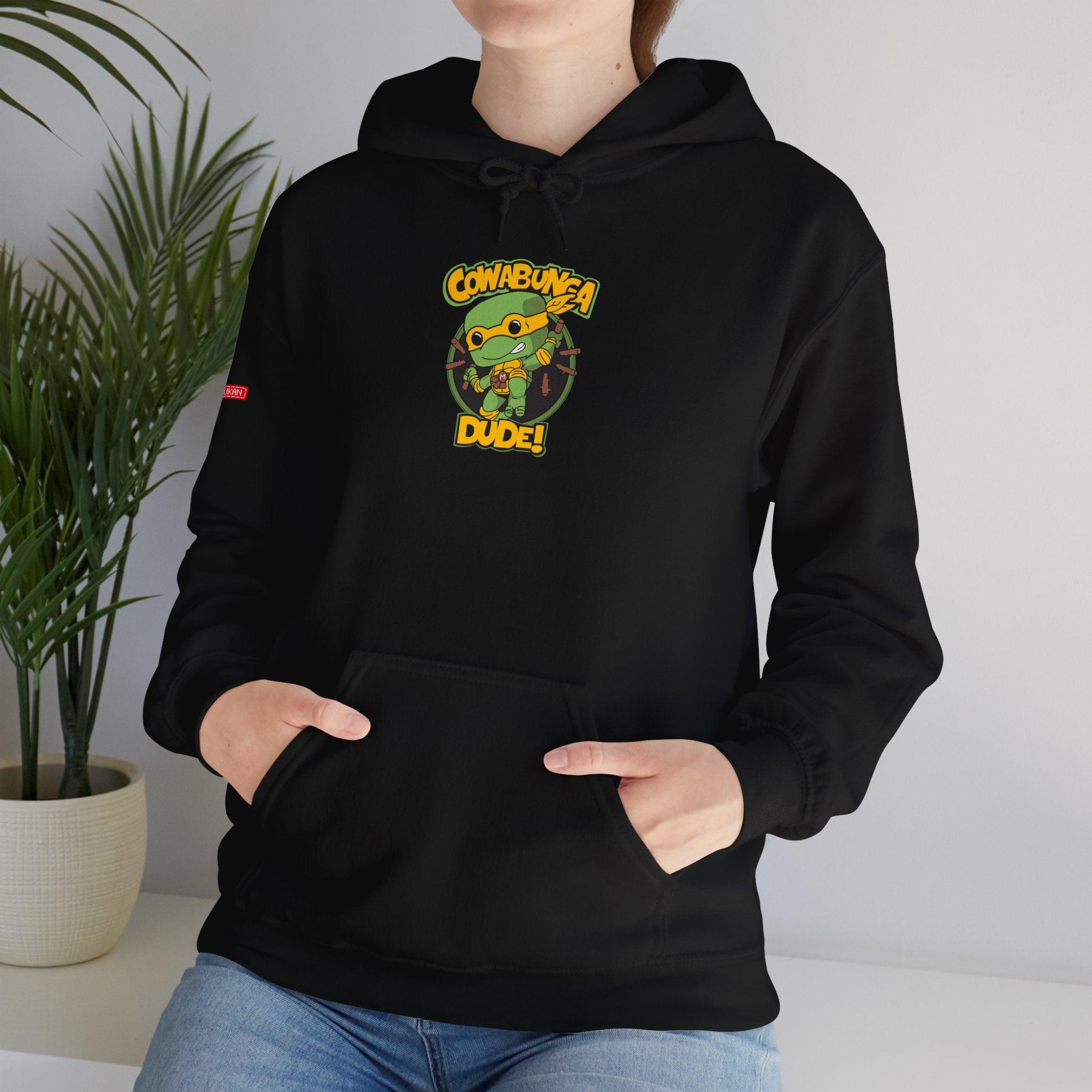 Hoodie | TMNT - COWABUNGA! | Vintage Style - Yukan Iconic