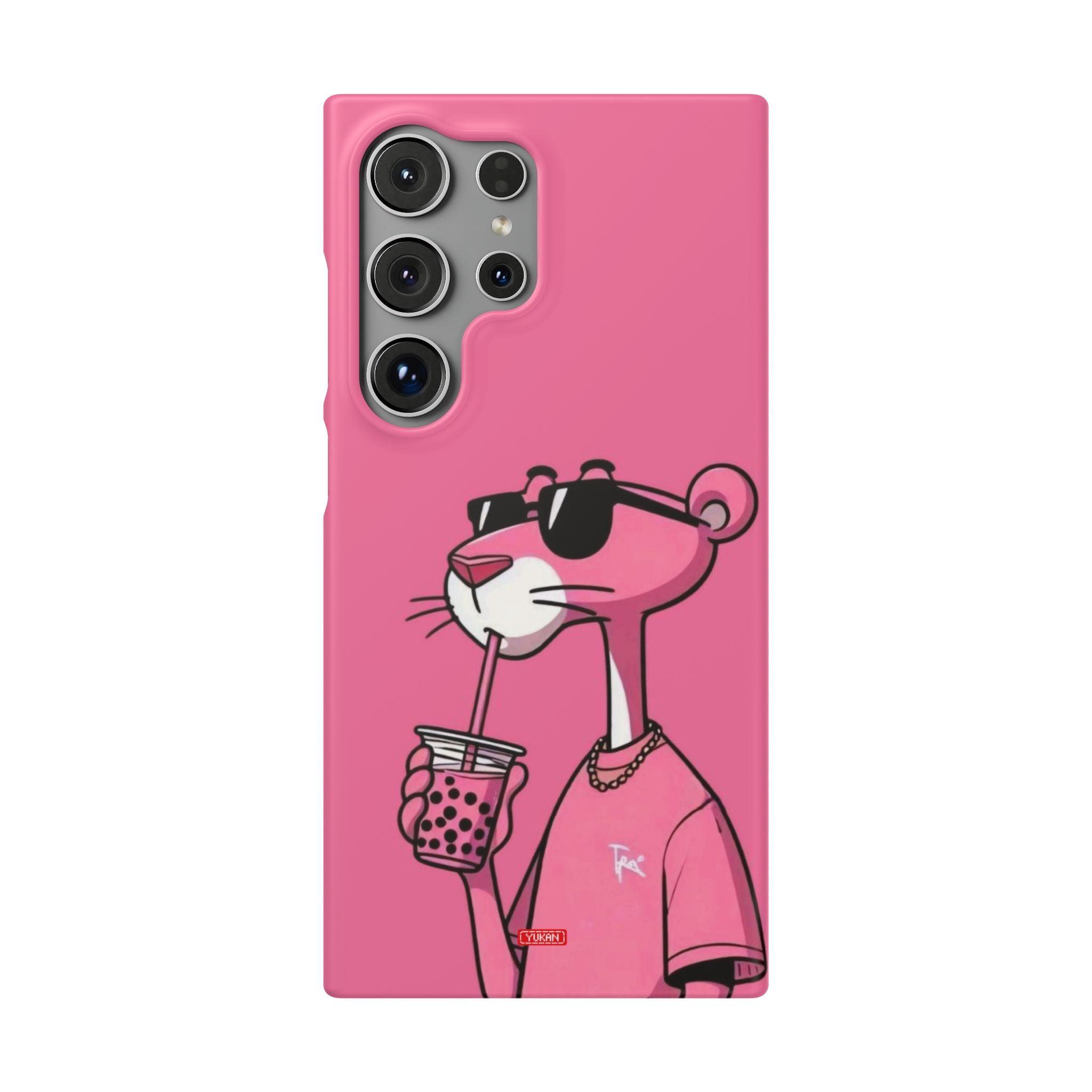 Snap Cases - Pink Bubble Tea - Yukan Iconic