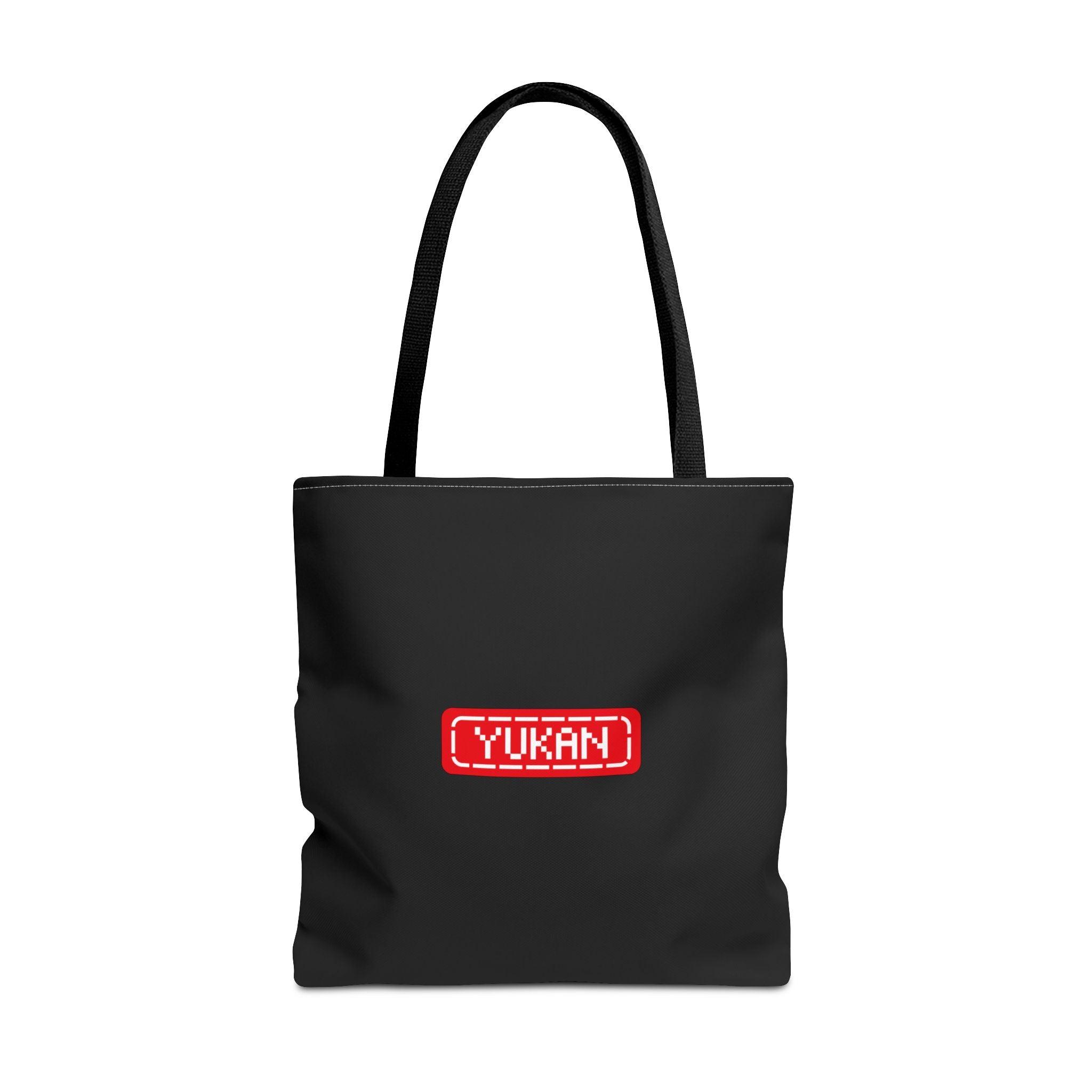 Tote Bag (AOP) - YUKAN ICONIC BLACK - Yukan Iconic