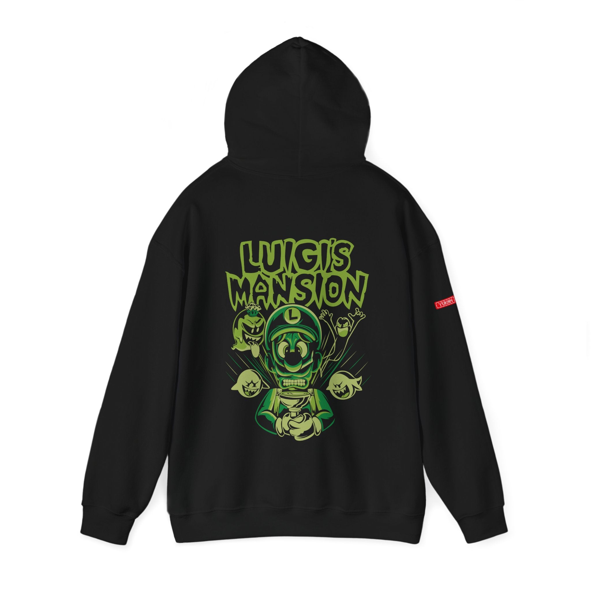 Hoodie - Green Mansion (Design On Back)