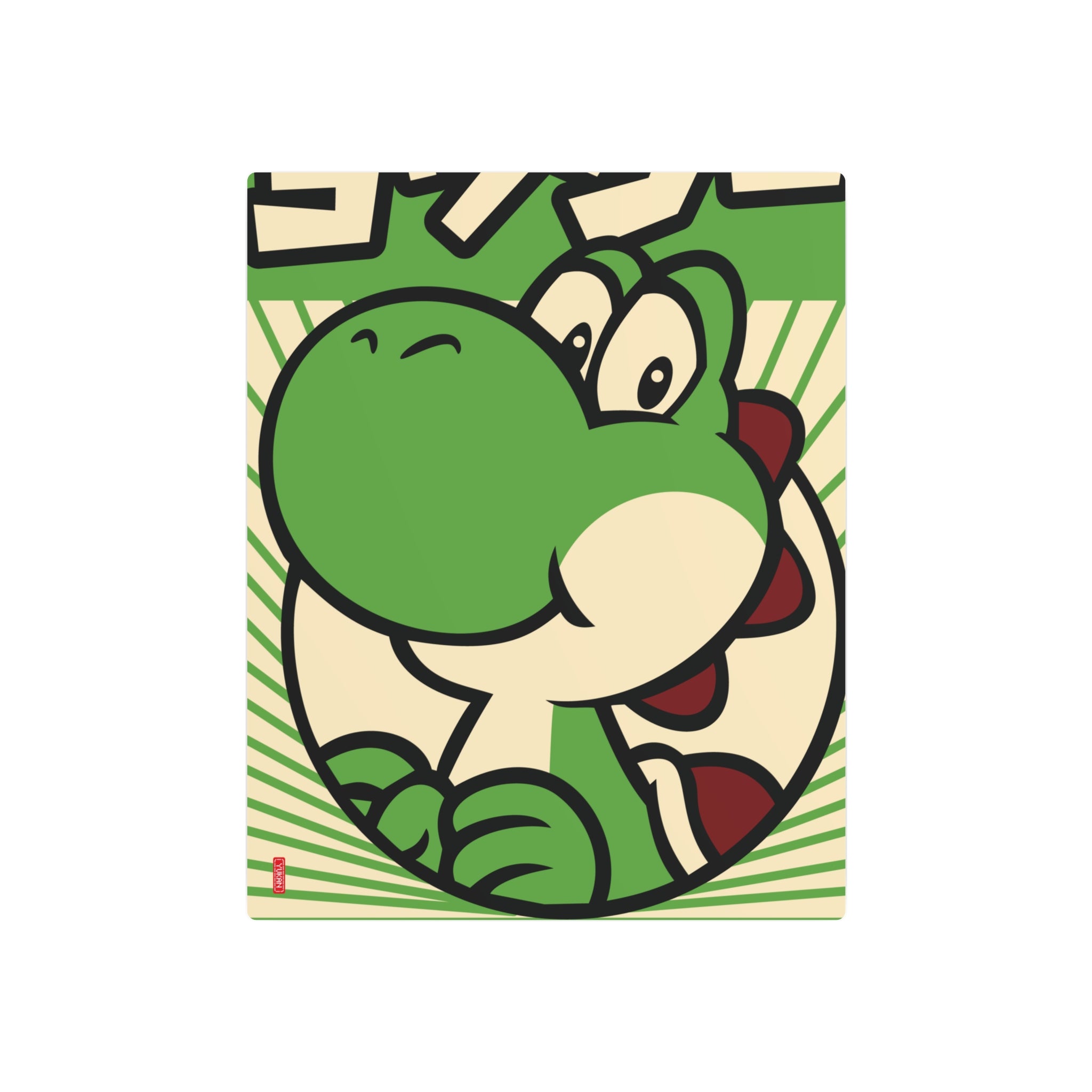 Aluminium Artwork - Cutie Yoshi