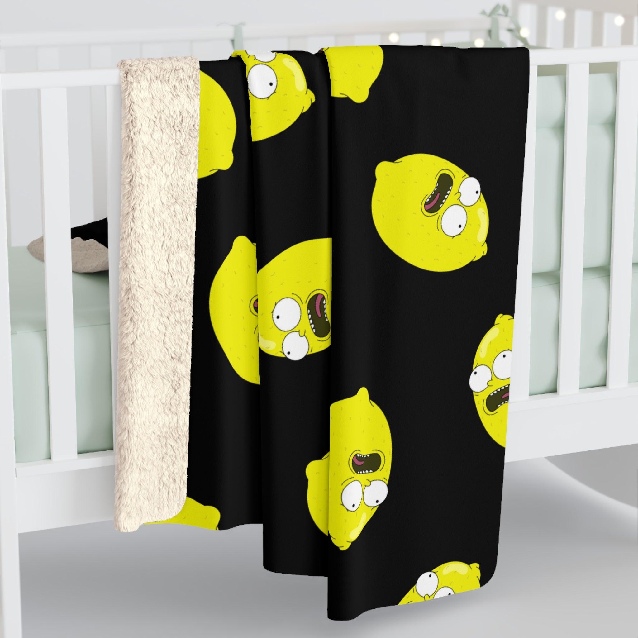 Sherpa Fleece Blanket - The Special Lemon - Yukan Iconic